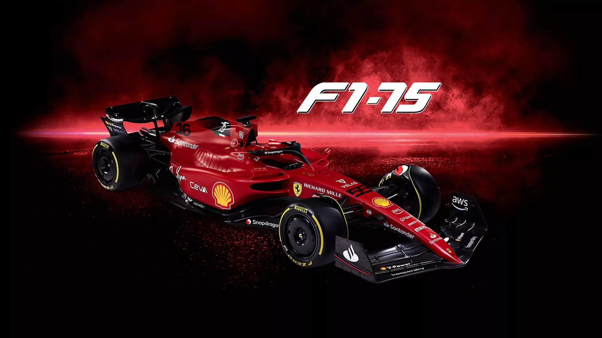 Ferrari F1 75 Wallpaper Collection