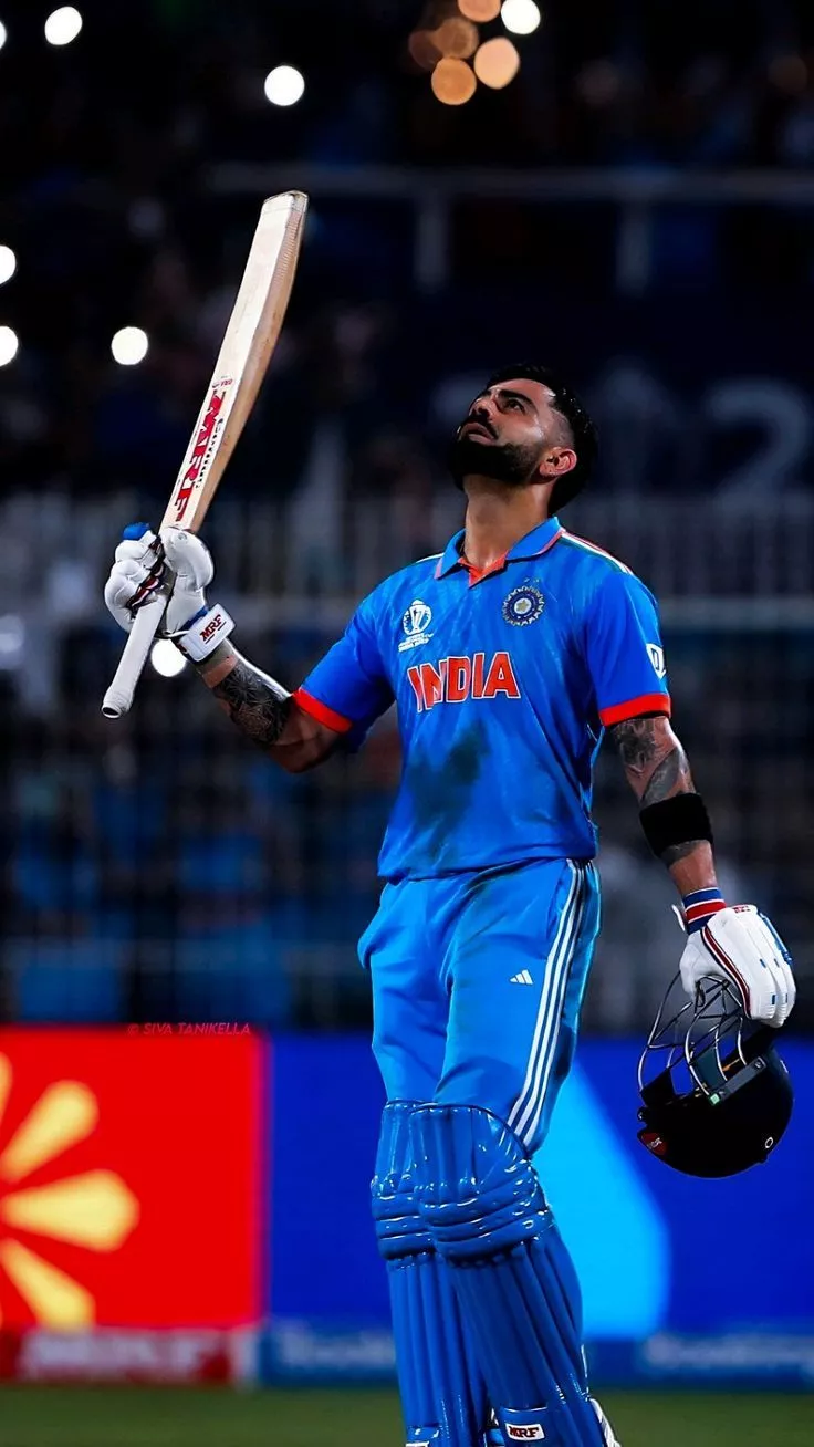 Virat Kohli Century wallpaper