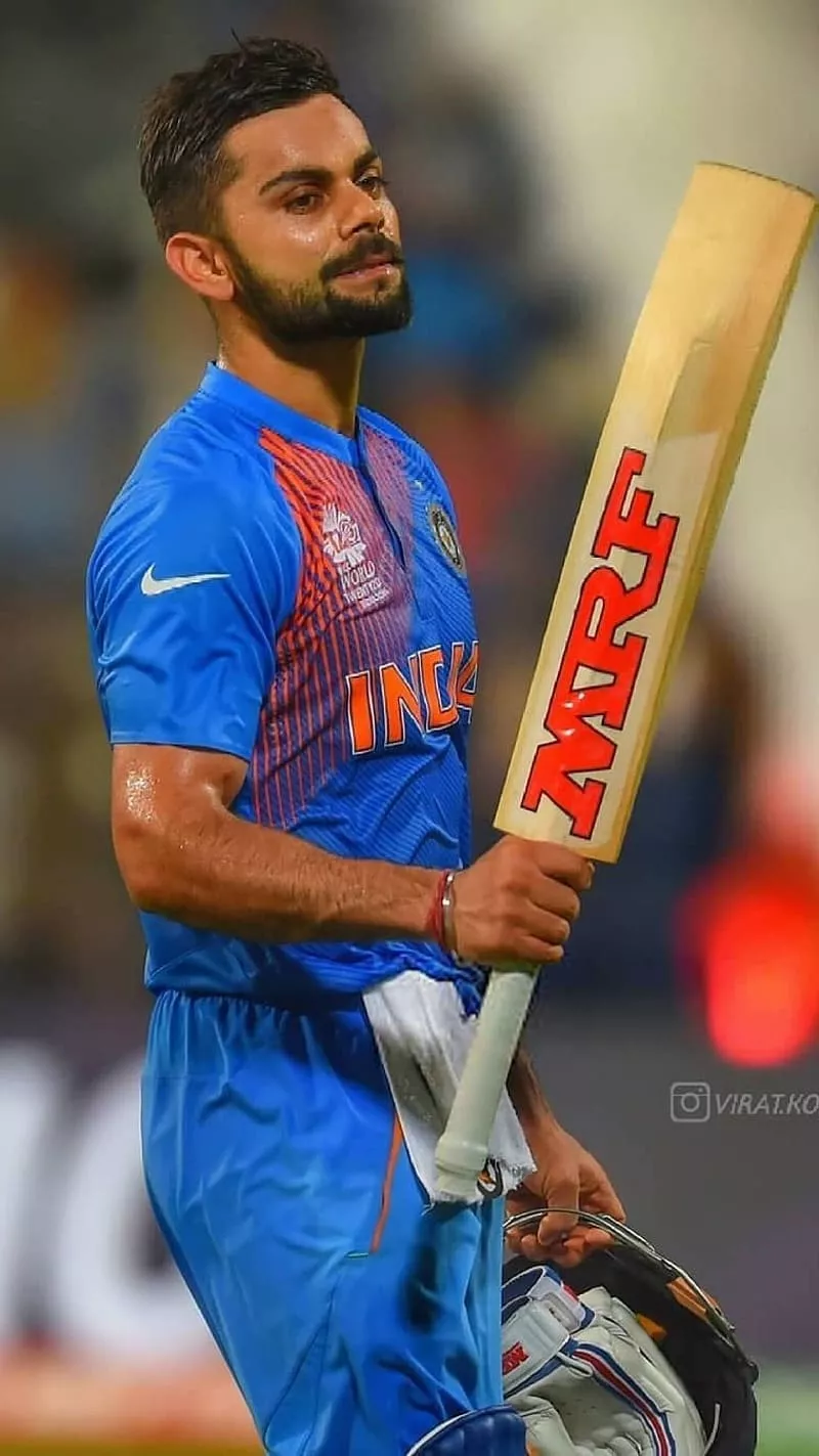 HD virat kohli ka batting wallpaper
