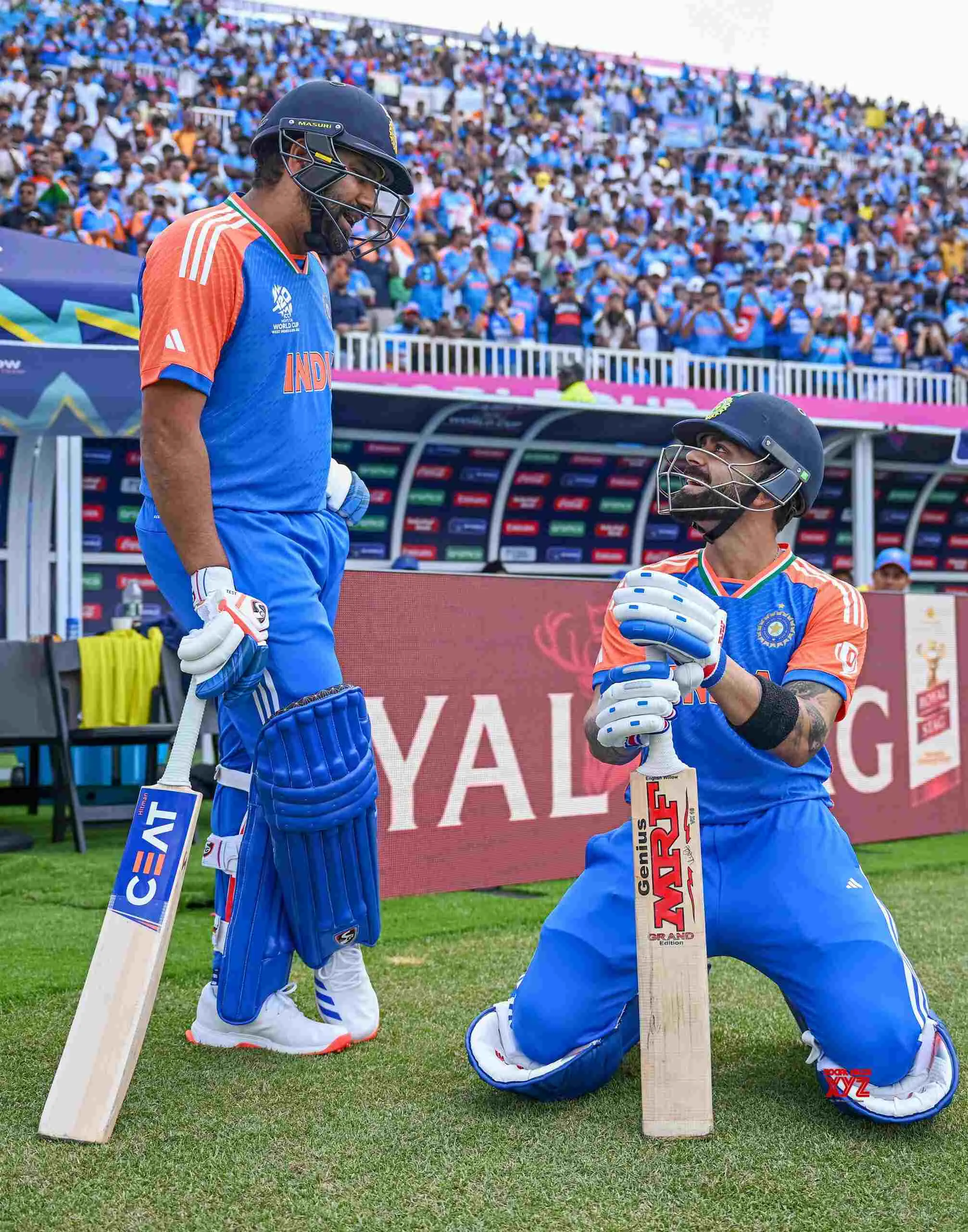 photo): Indian cricketers Rohit Sharma