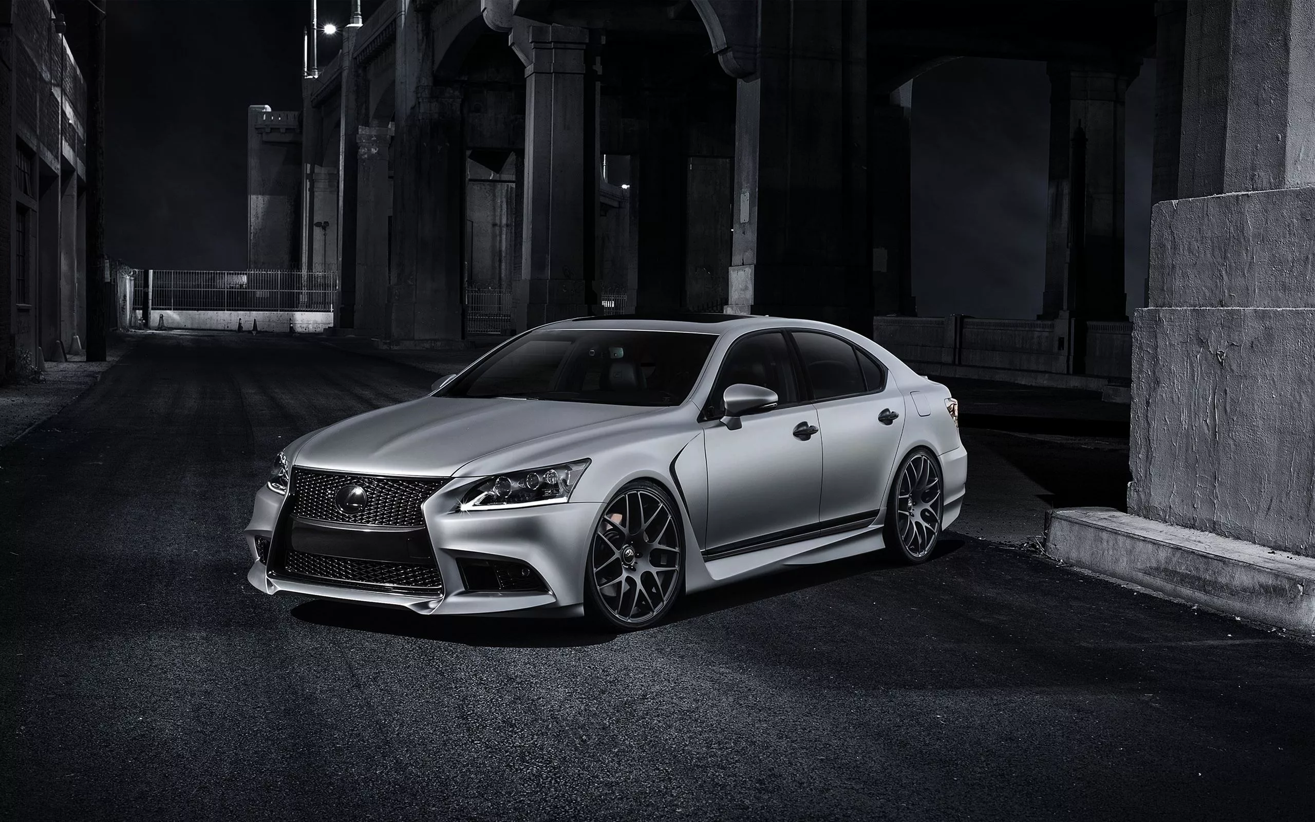 Wallpaper Auto, Night, Lexus, Tuning