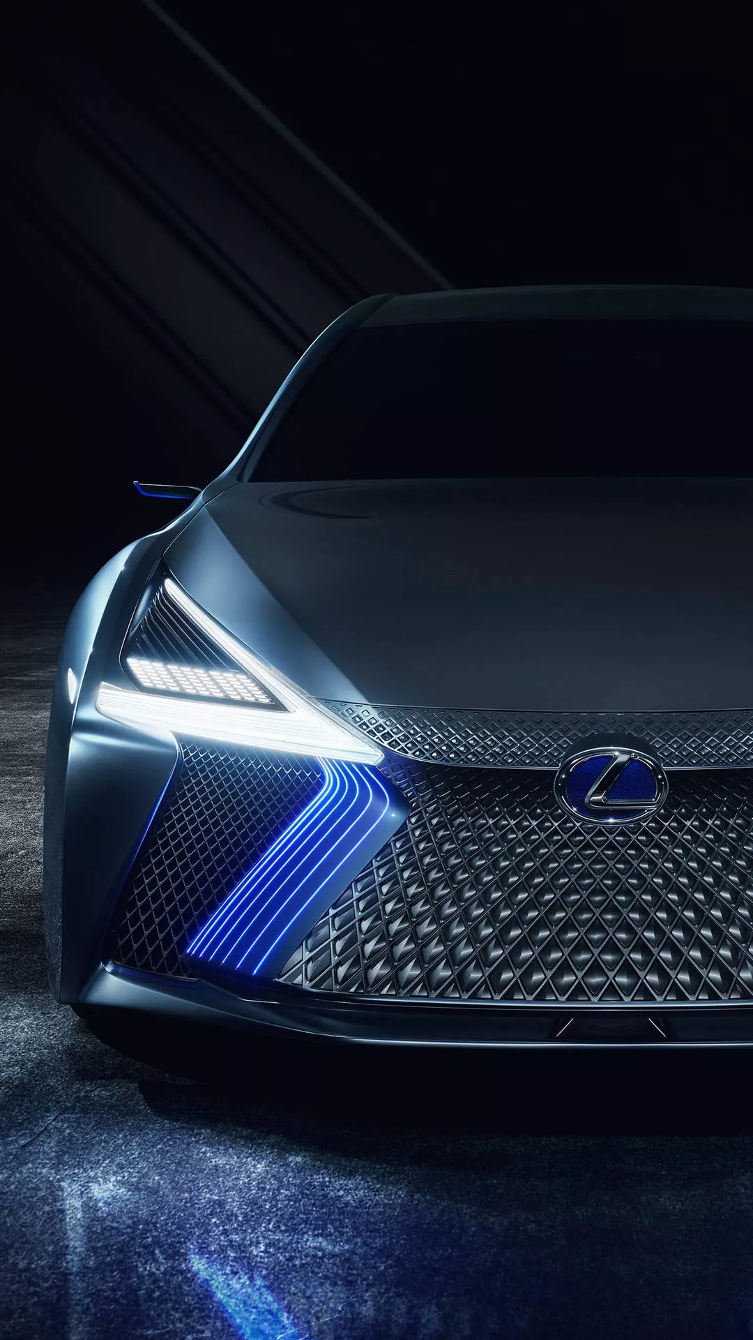 Lexus Ls Front iPhone Wallpaper