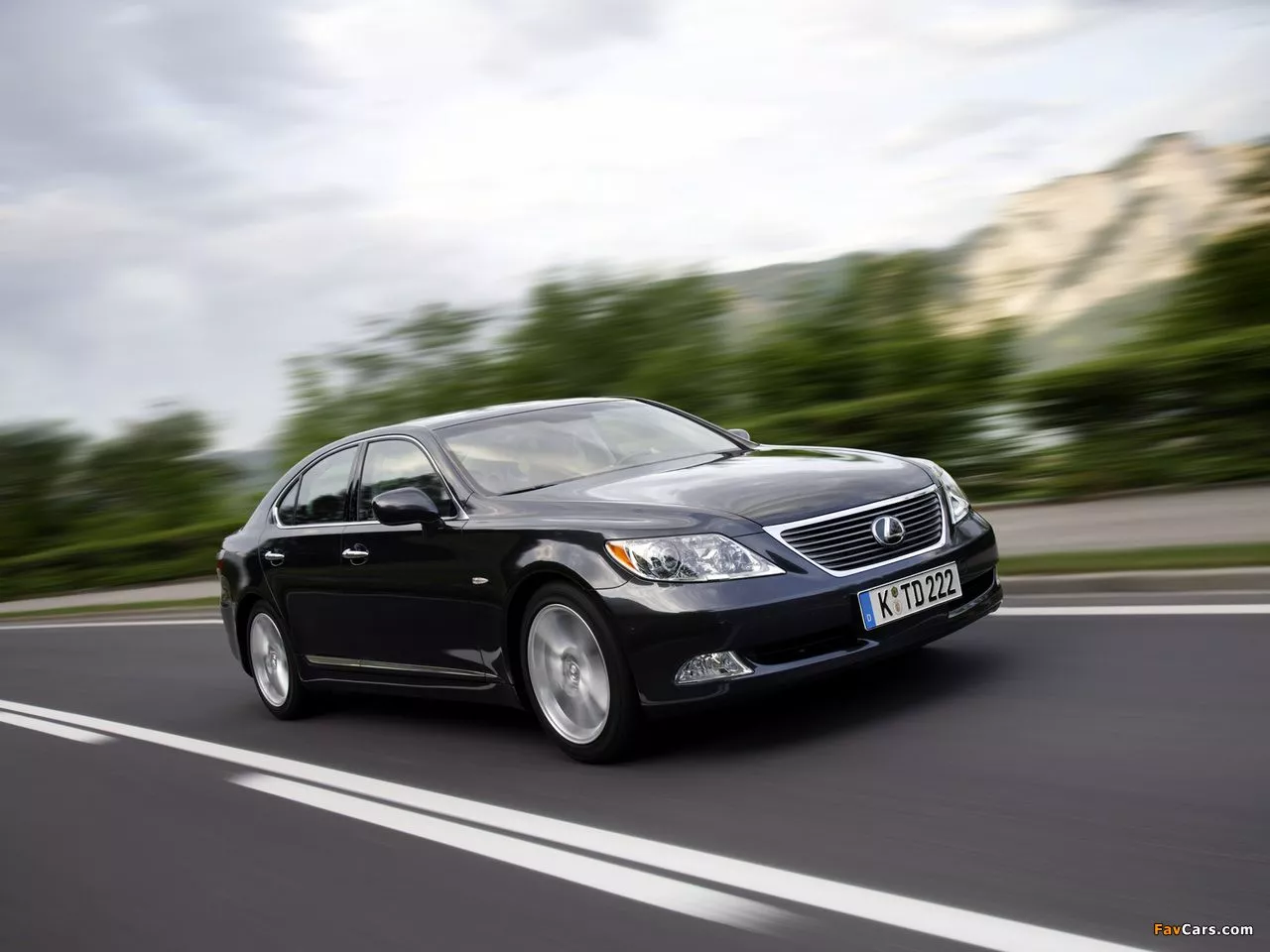 Lexus LS 460 EU Spec (USF40) 2006–09