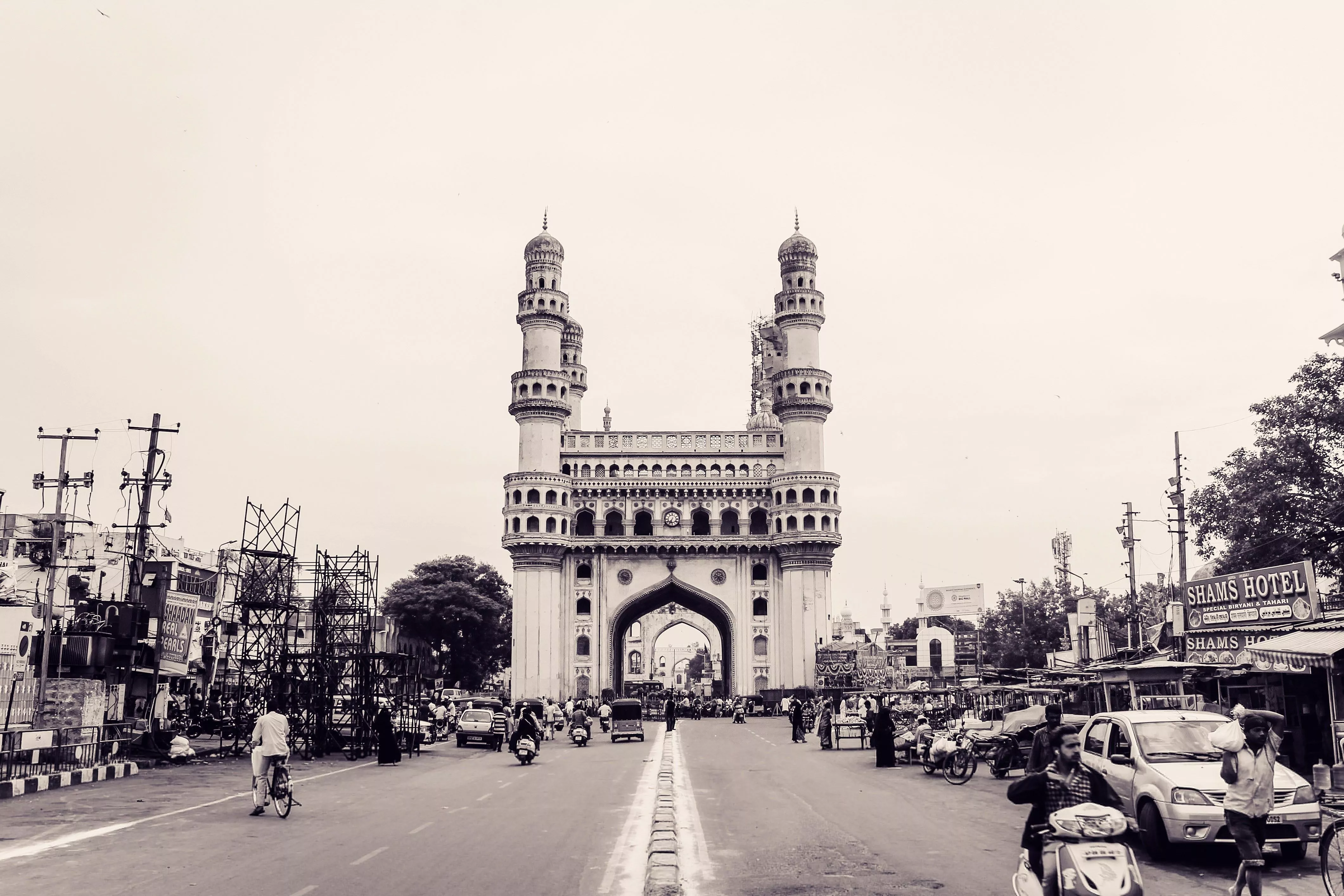 Charminar Monument in Hyderabad, India