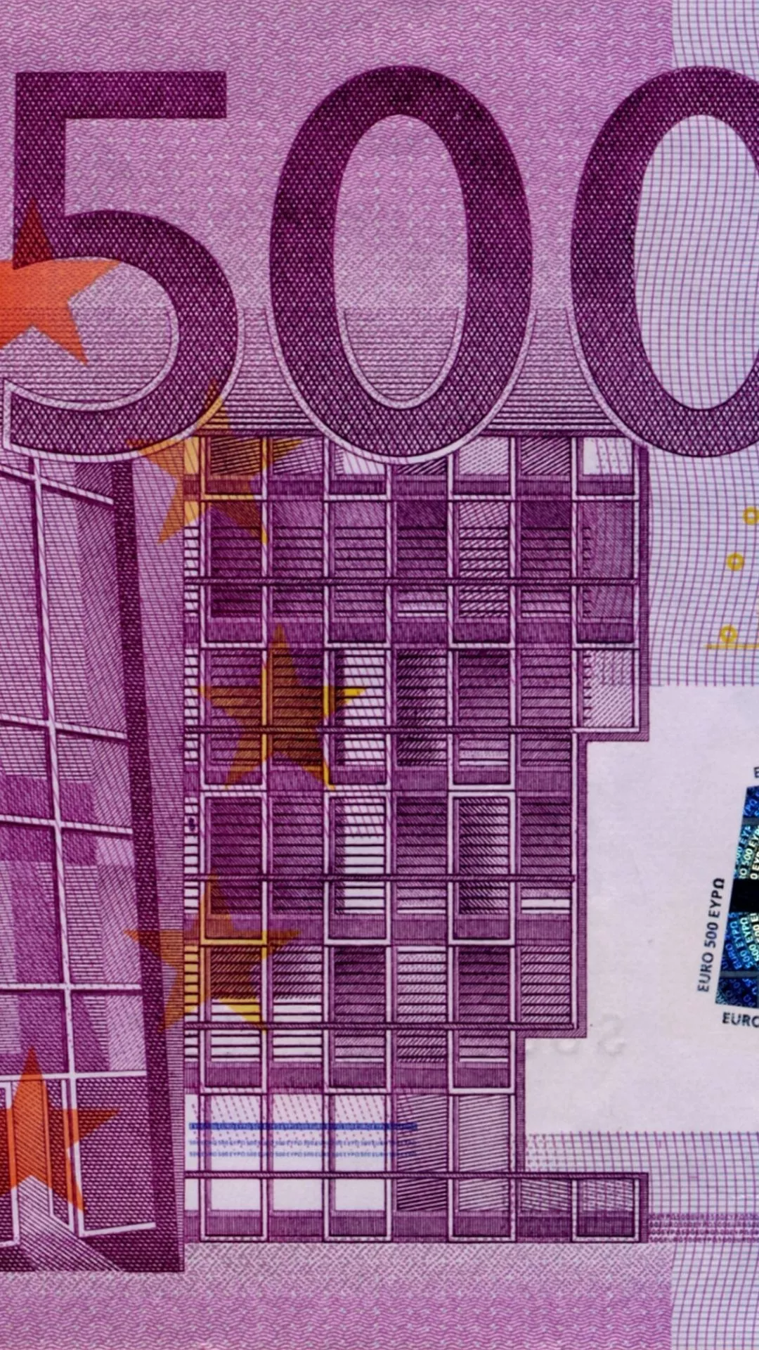 Stunning 500 Euro Banknote Wallpaper