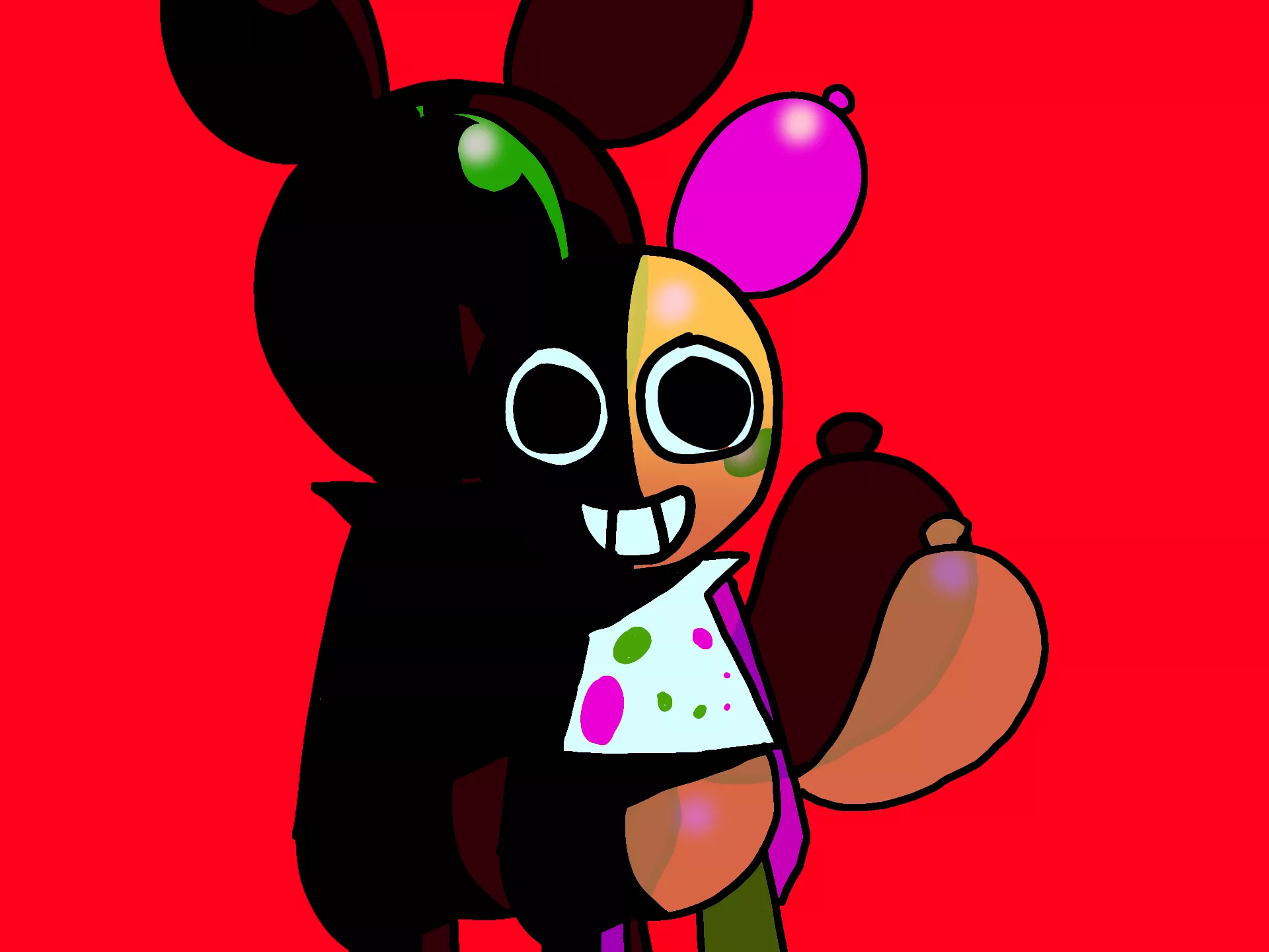 I'm actually scared of Looey