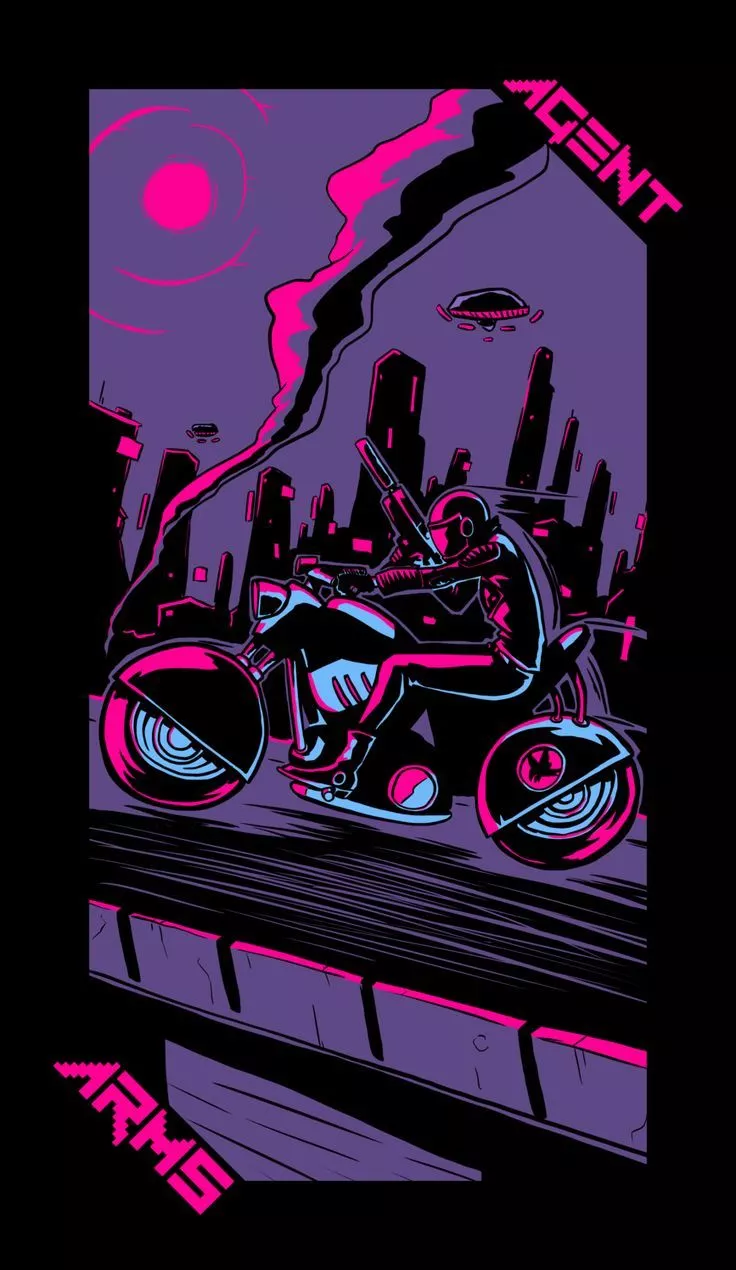 Neon Moon Tarot
