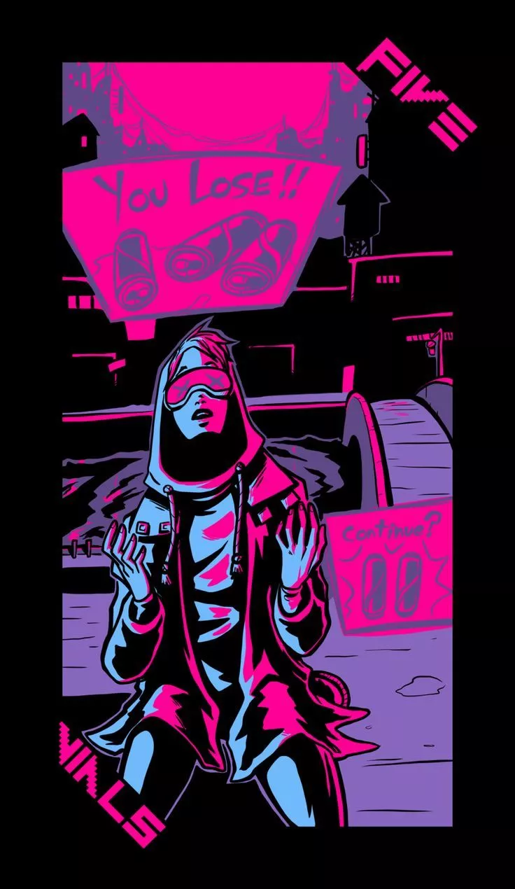 Neon Moon Tarot
