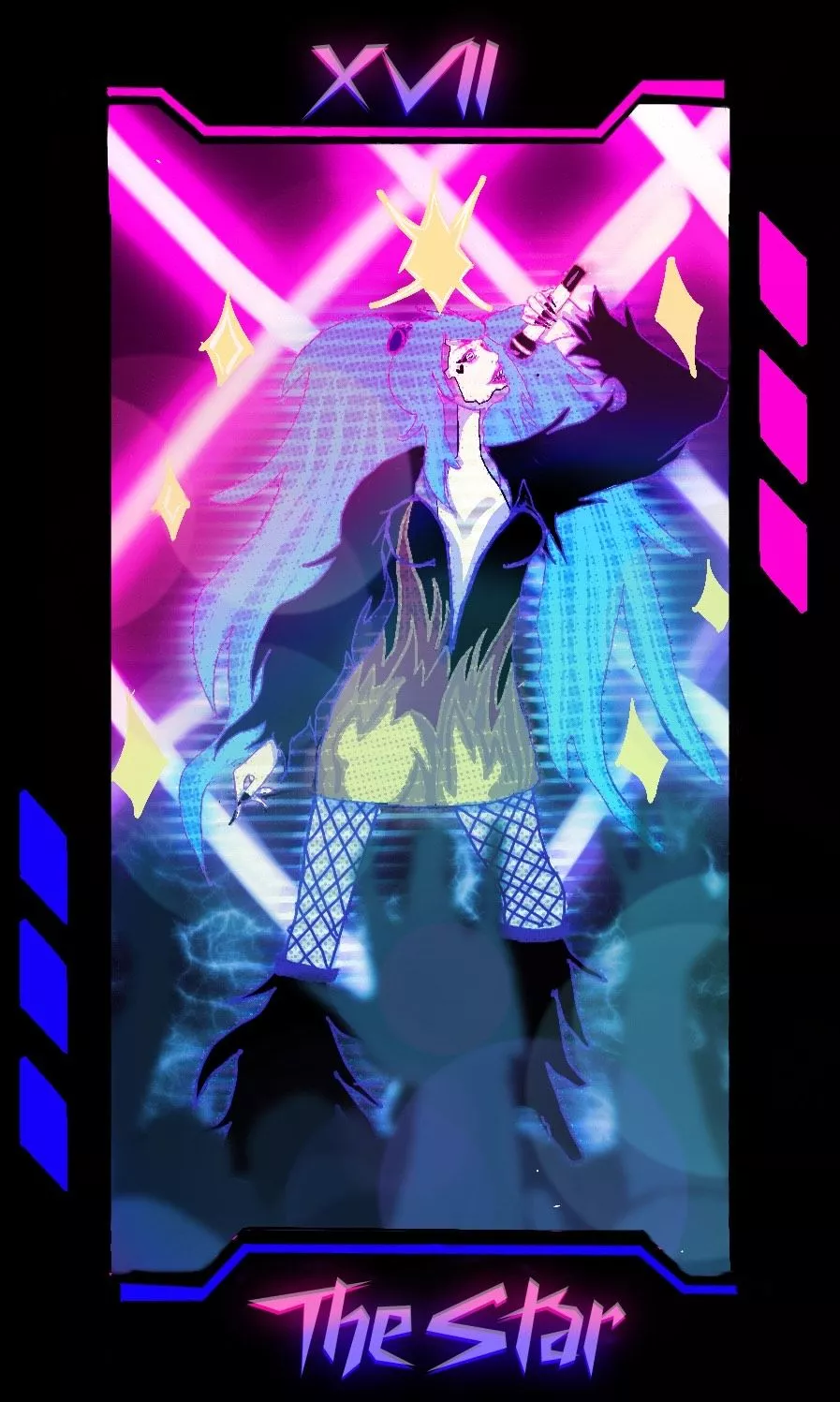 Cyberpunk tarot