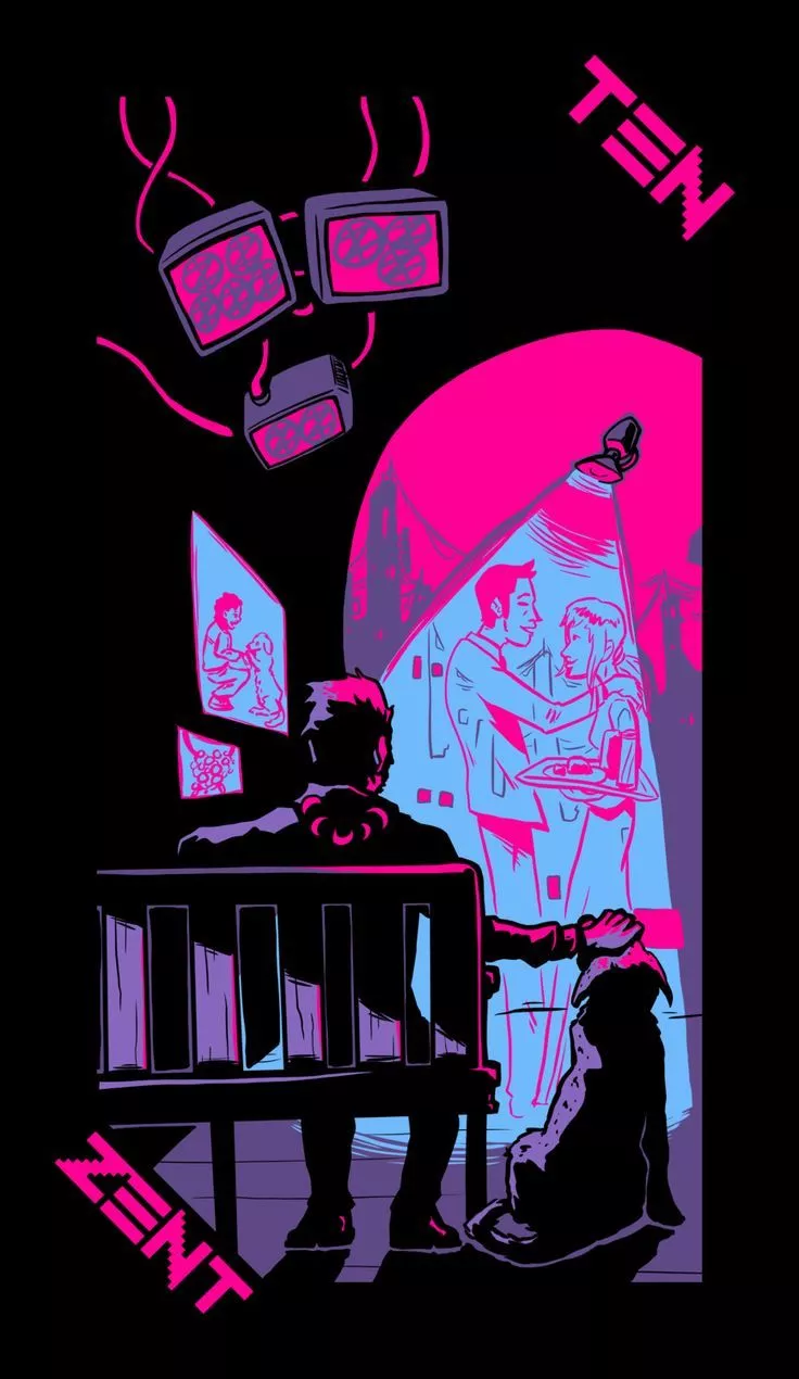 Neon Moon Tarot