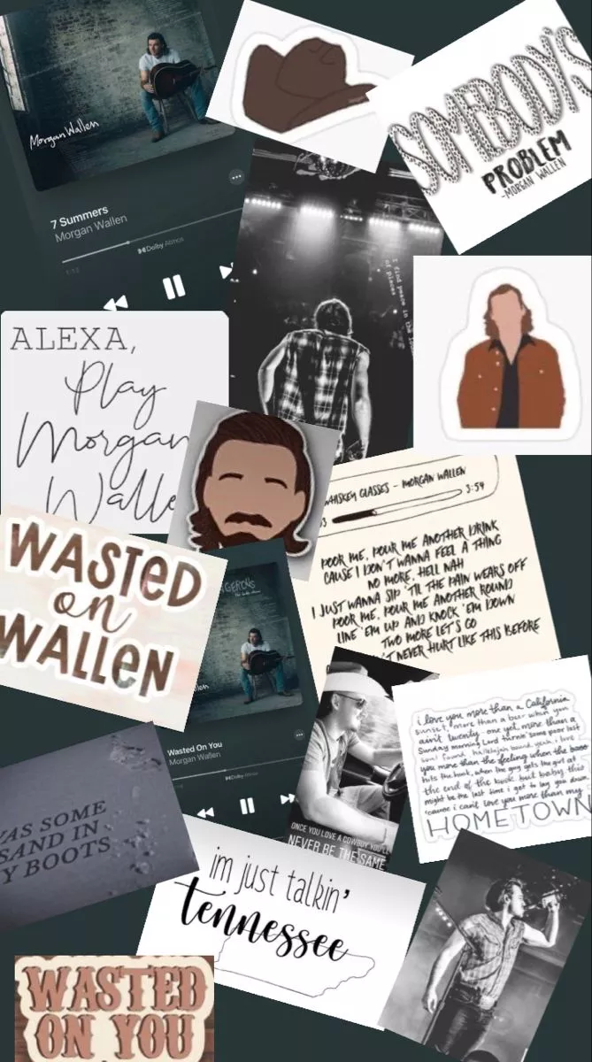 morgan wallen lyrics wallpaper