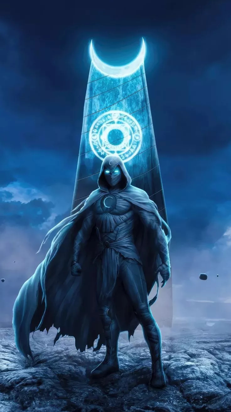 Midnight, Moon Knight, night warrior