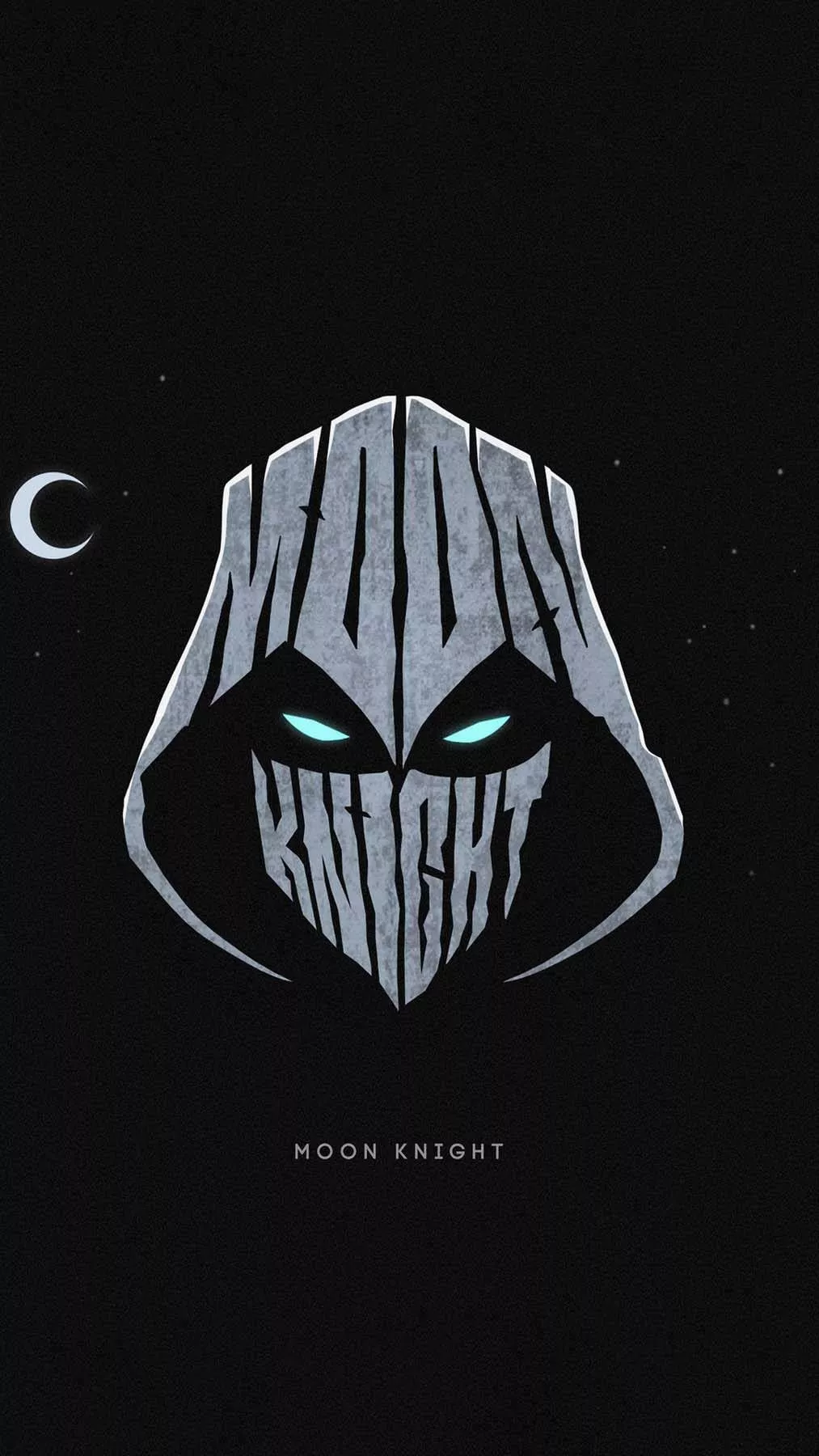 Aesthetic Vector Art Marvel Moon Knight