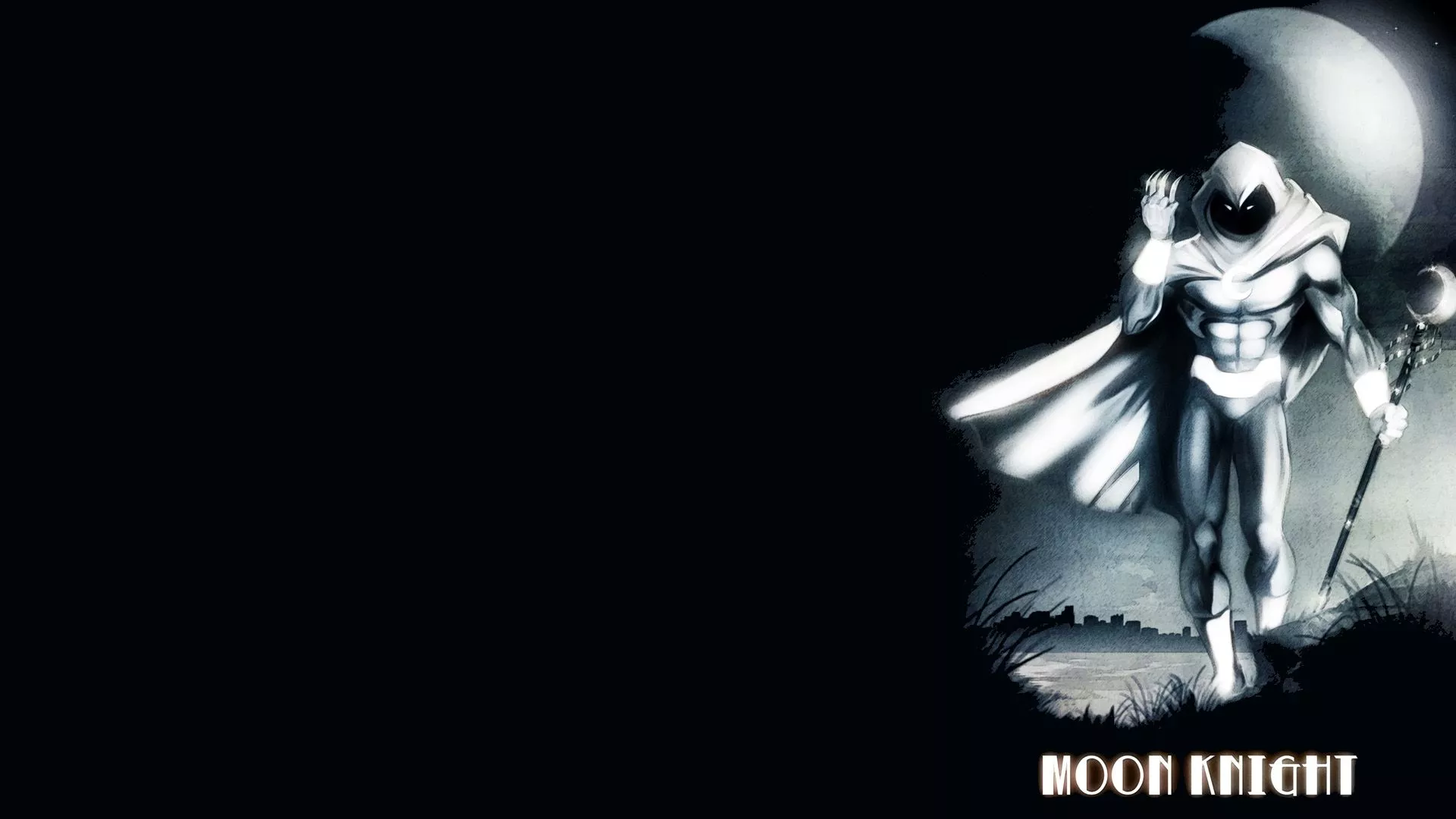 Download Comic Moon Knight HD Wallpaper