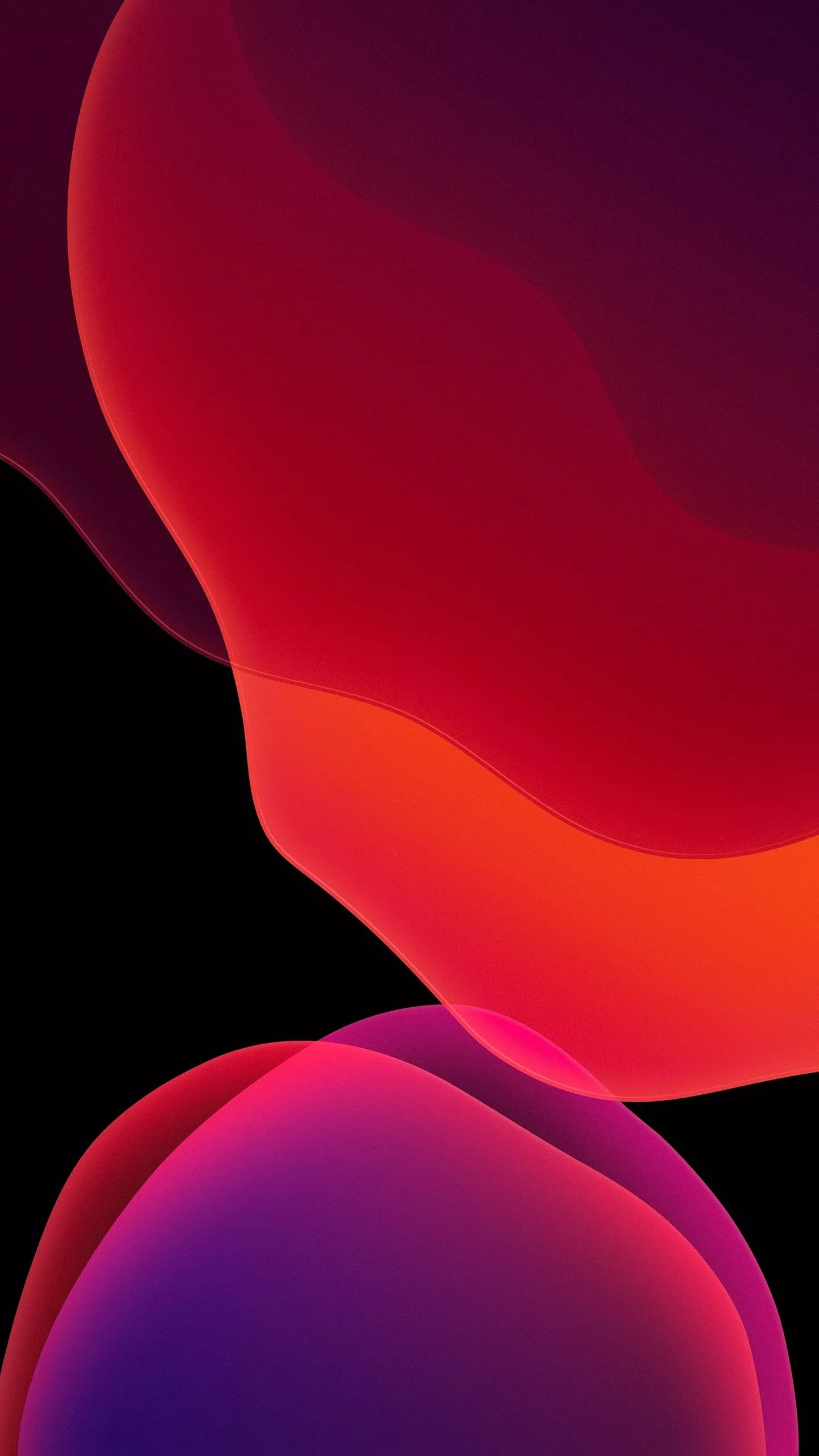 iOS 13 iPadOS Dark Mode Orange