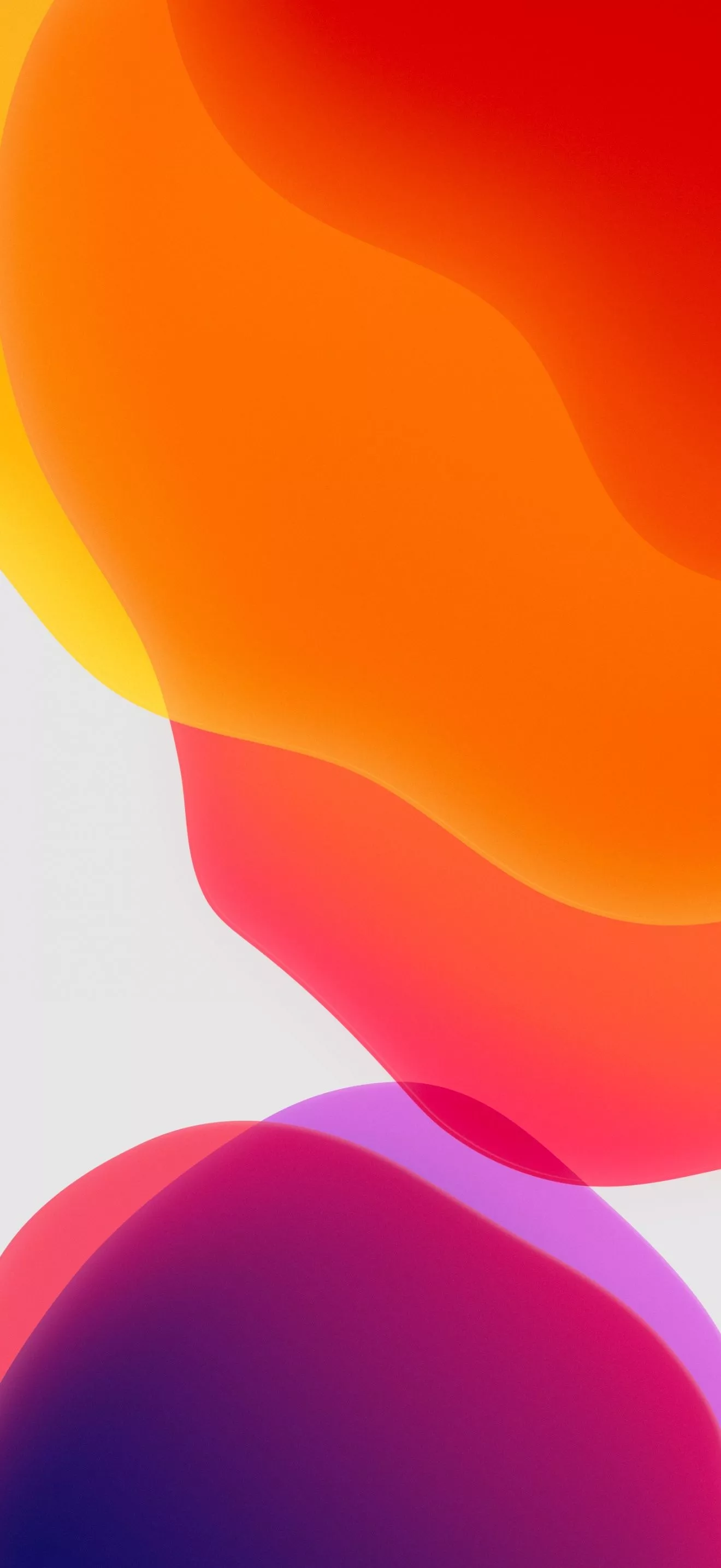 iPadOS Wallpaper 4K, Stock, Orange