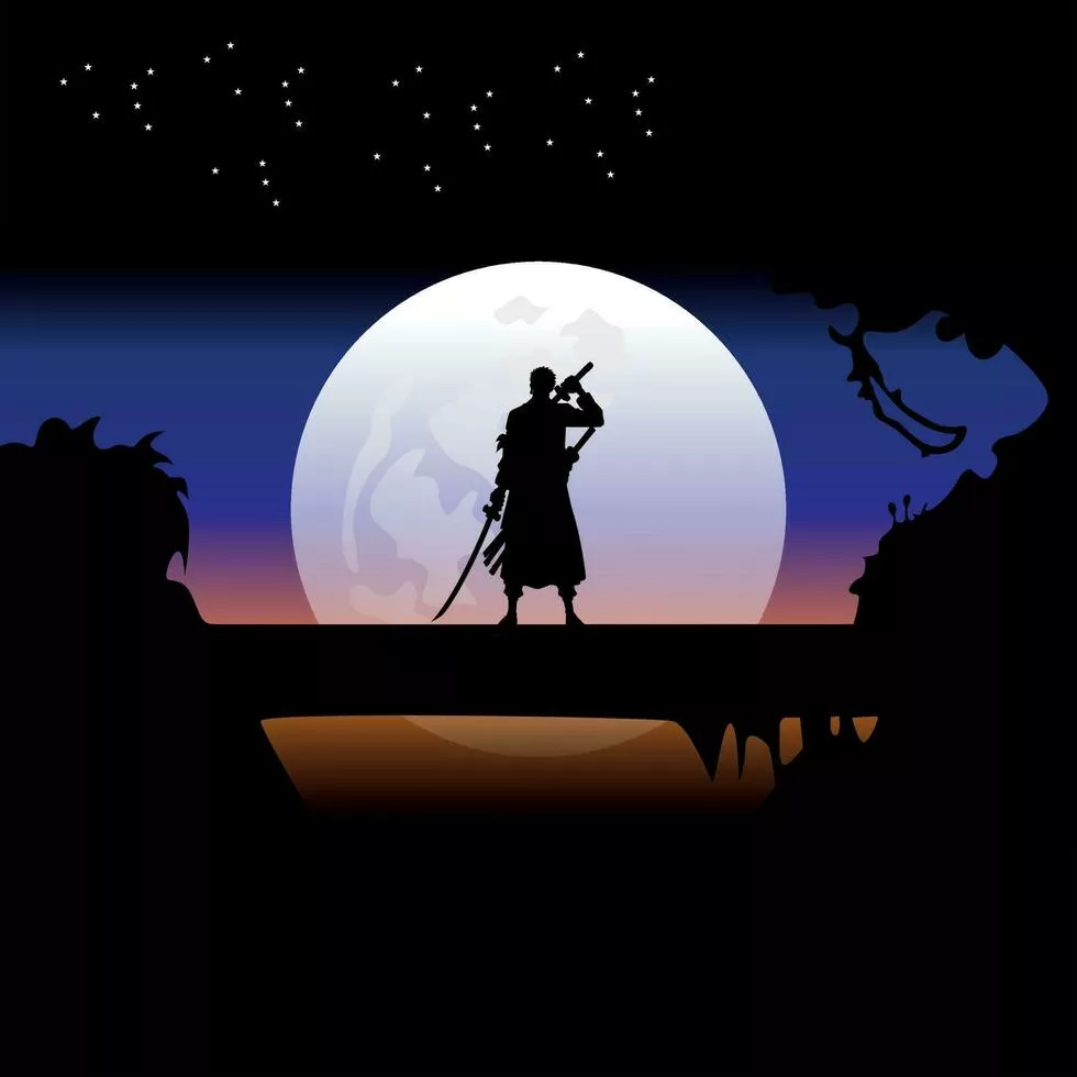 illustration vector graphic of Samurai