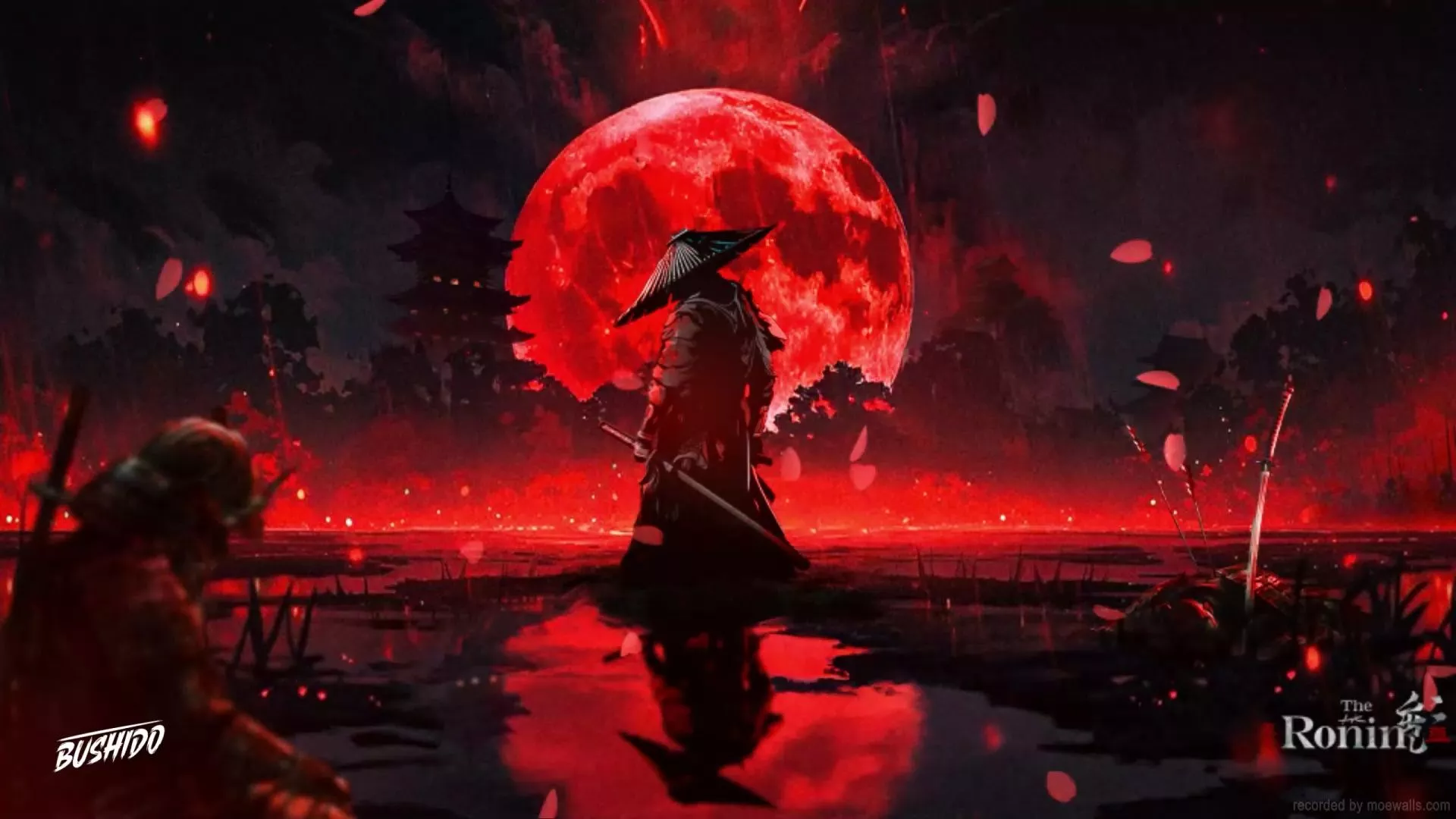 Moon Samurai Wallpapers Wallpaper Cave