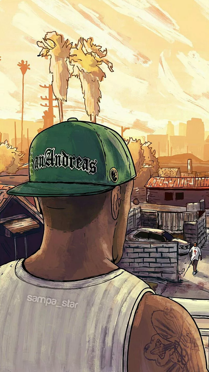 HD san andreas game wallpaper