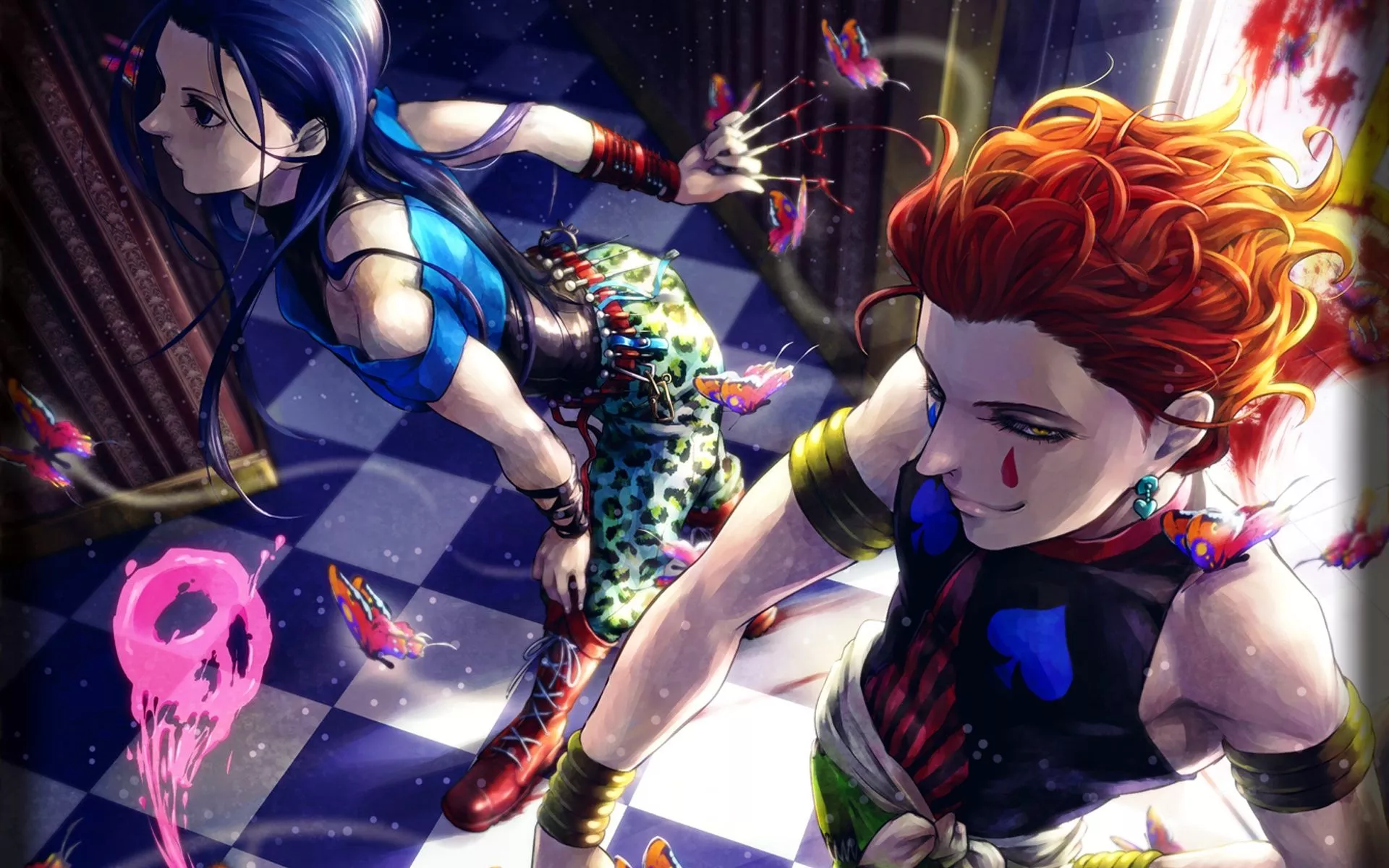Wallpaper guys, Hisoka, ILLUMI, Hunter