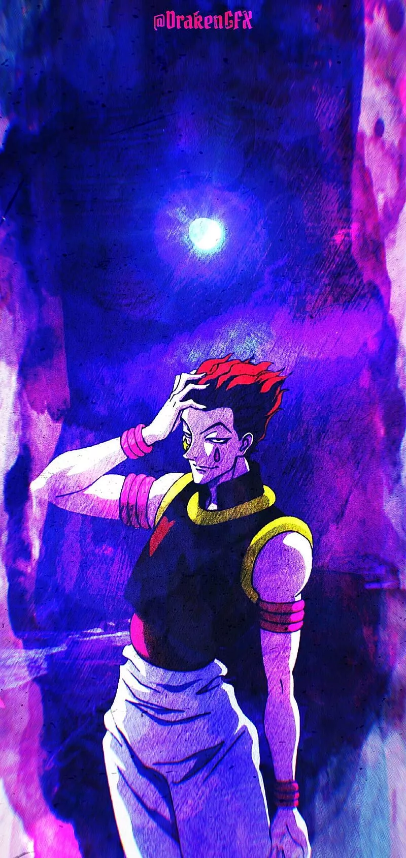 HD hisoka aesthetic wallpaper