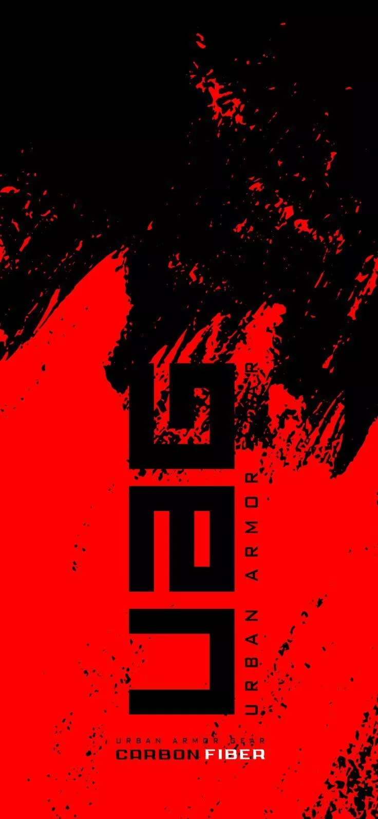UAG wallpaper lockscreen IOS 14 / Red Paint