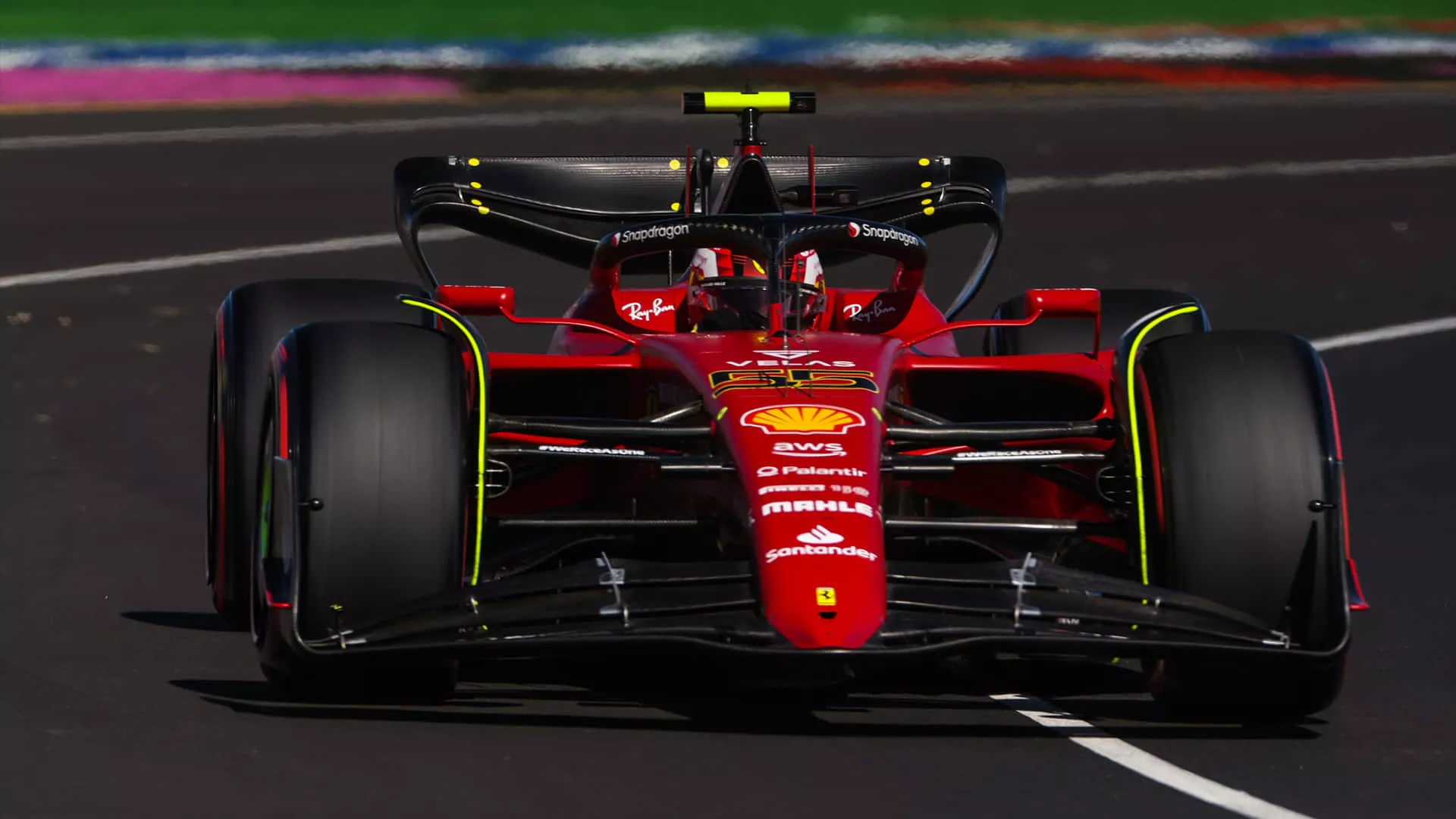 Download Ferrari F1 During Scuderia Tests Wallpaper