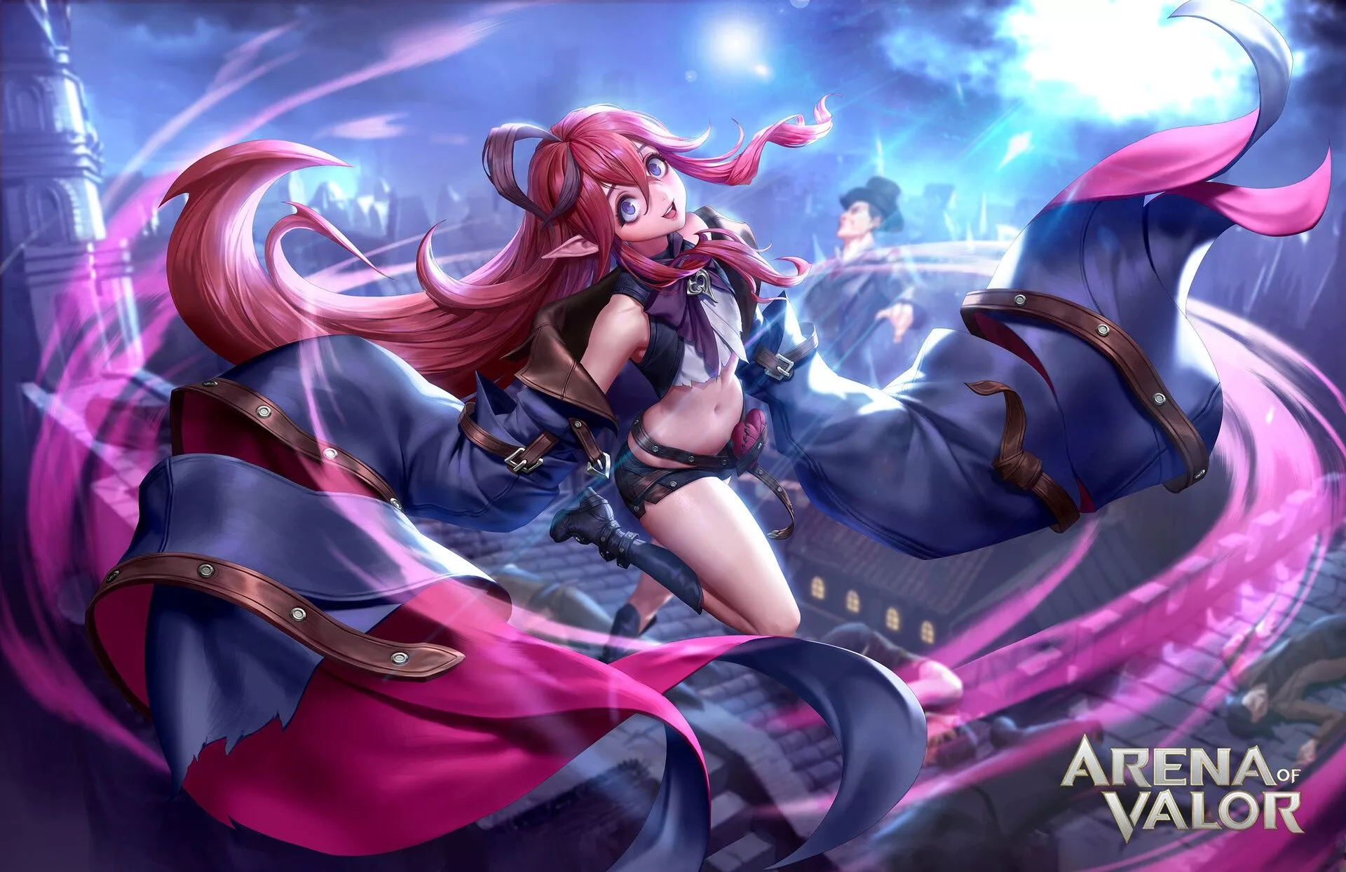 city, lights, positive, Kira, arena