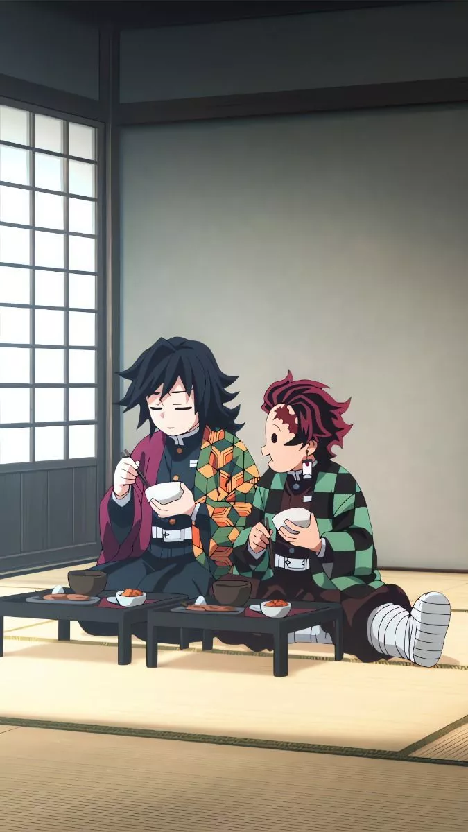 Tomioka & Tanjiro wallpaper