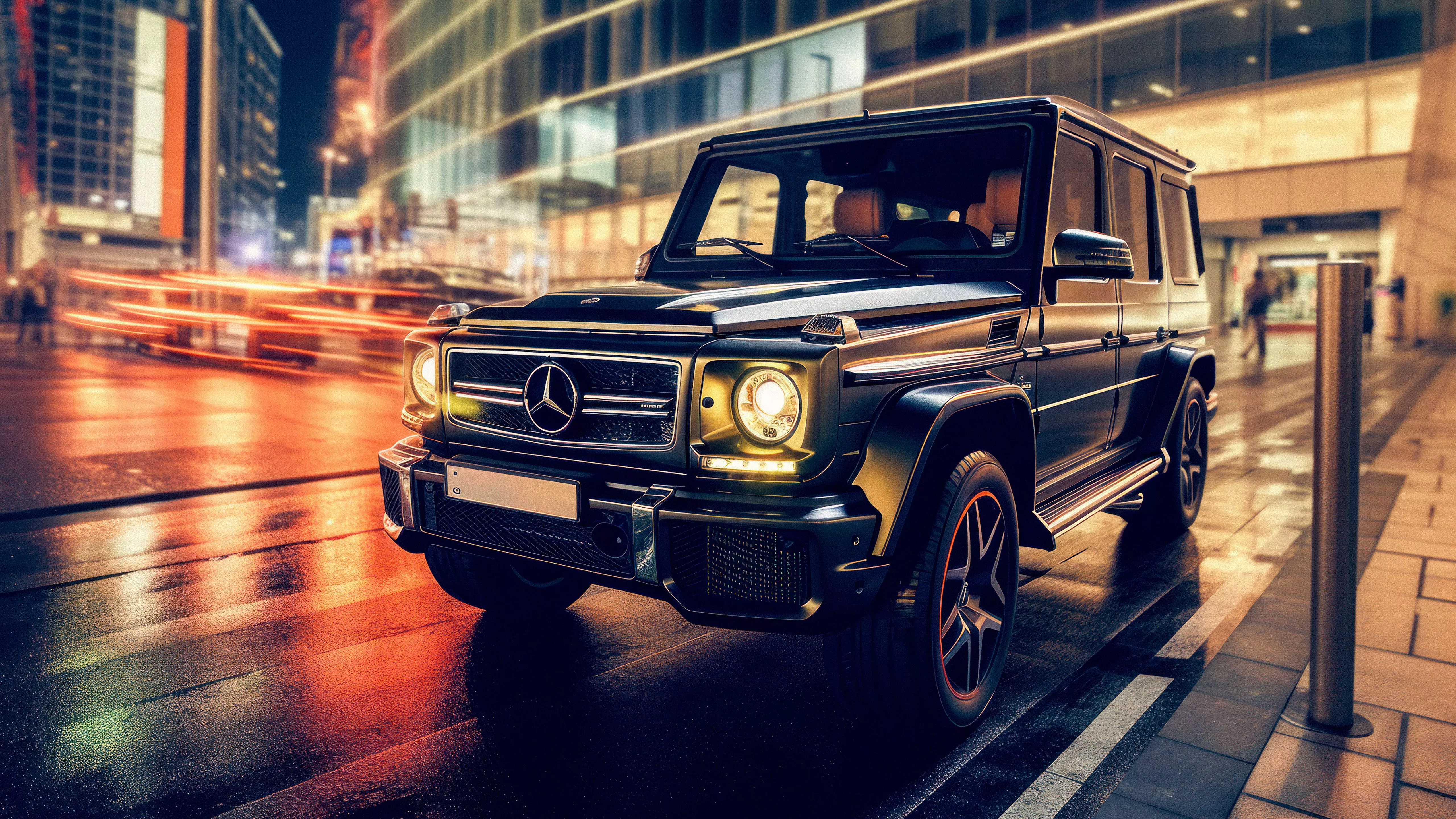 Mercedes Benz AMG G 63 Wallpaper 4K