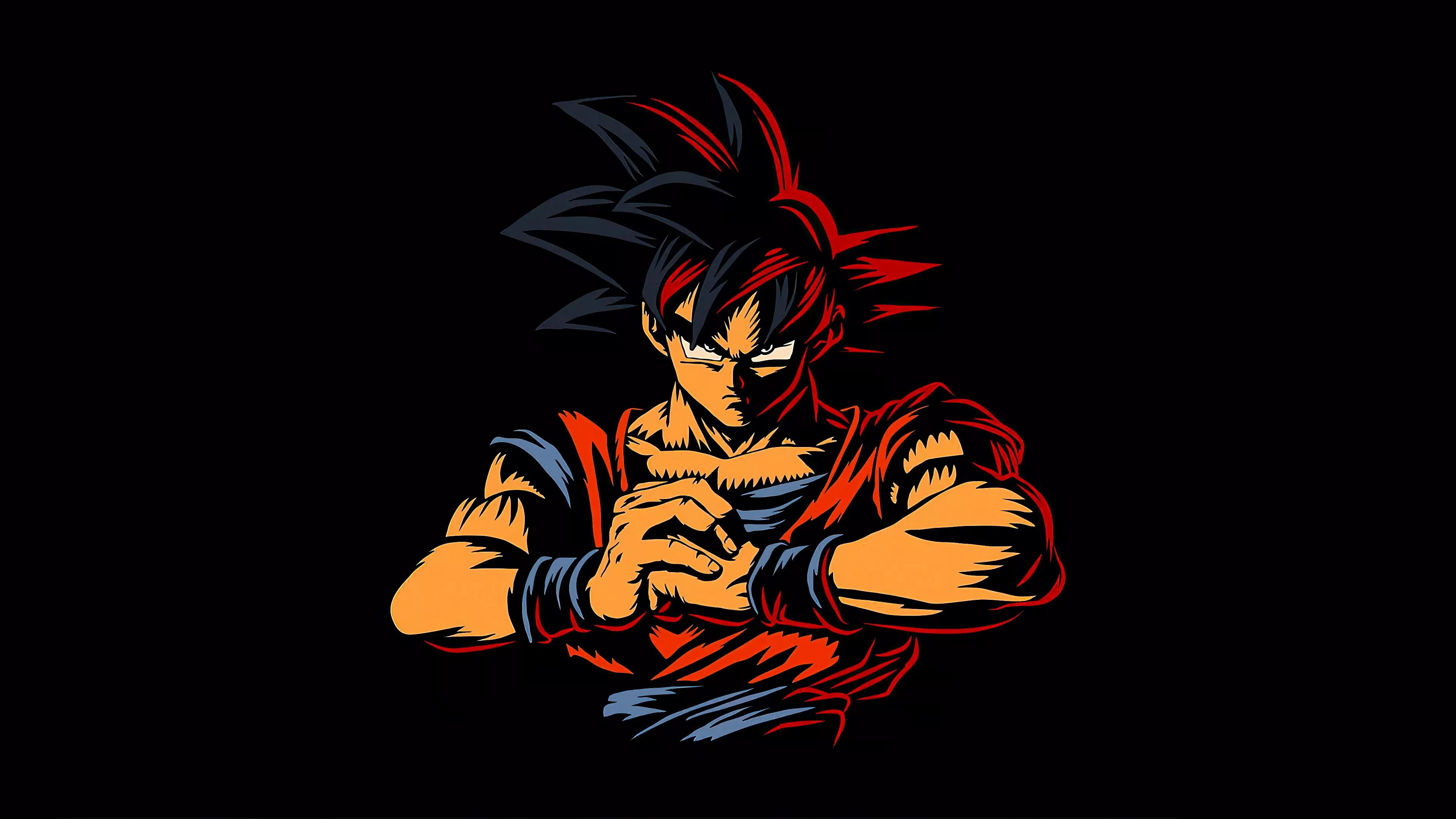 Goku AMOLED Dragon Ball 4K Wallpaper