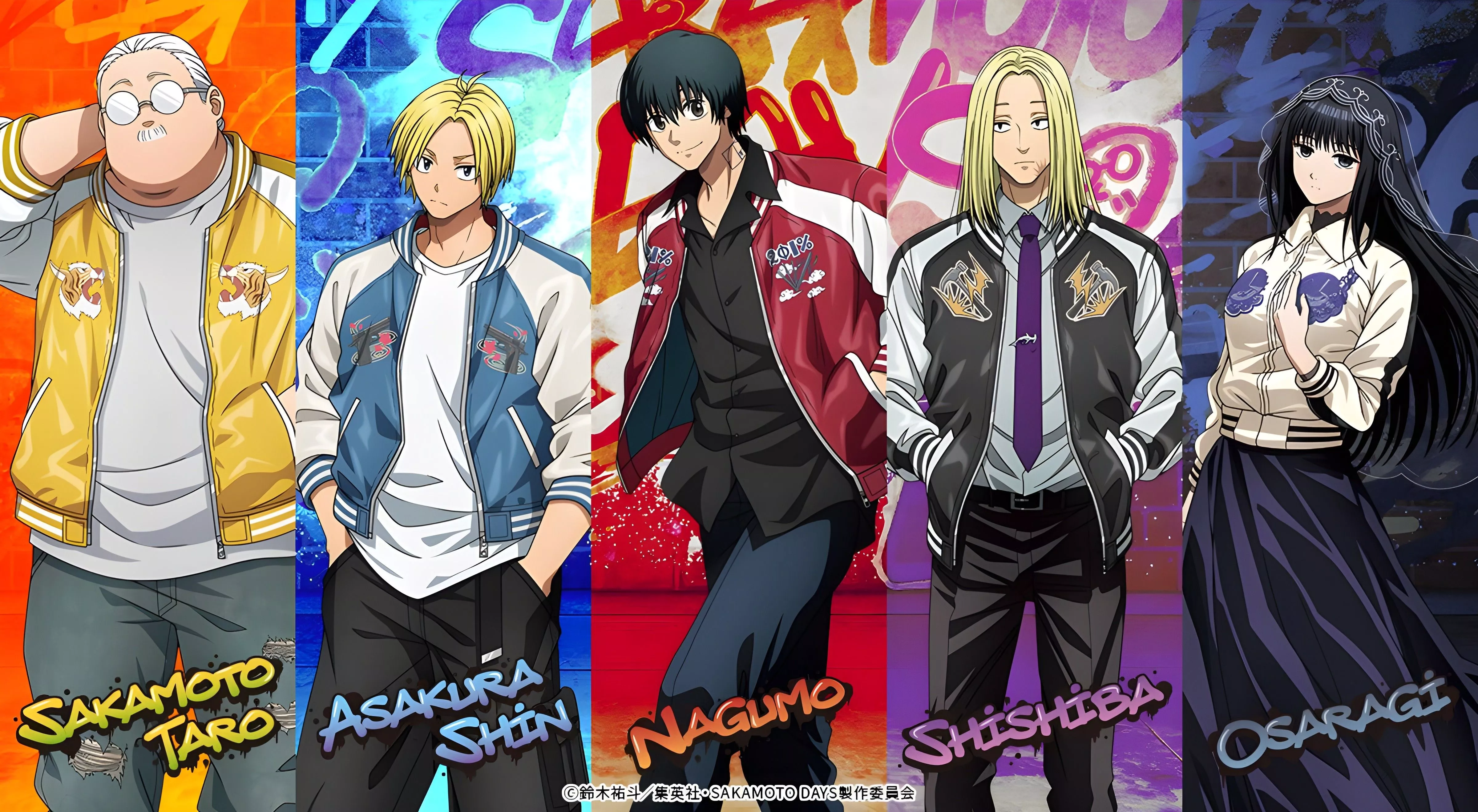 Anime Sakamoto Days 4k Ultra HD Wallpaper