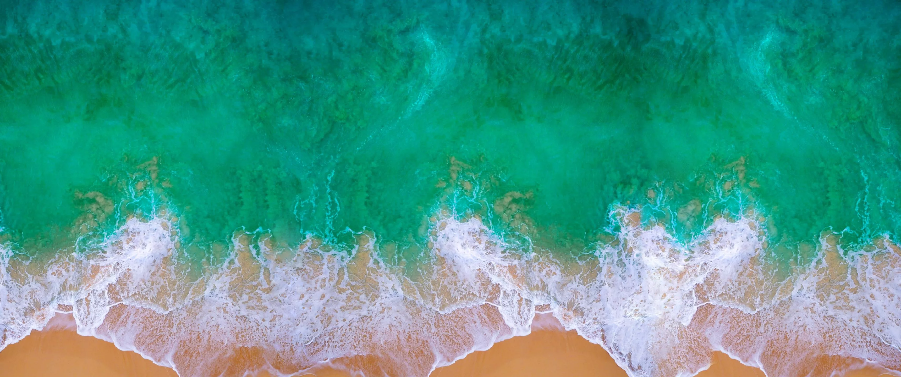 Beach Wallpaper 4K, MacBook Pro, Aerial
