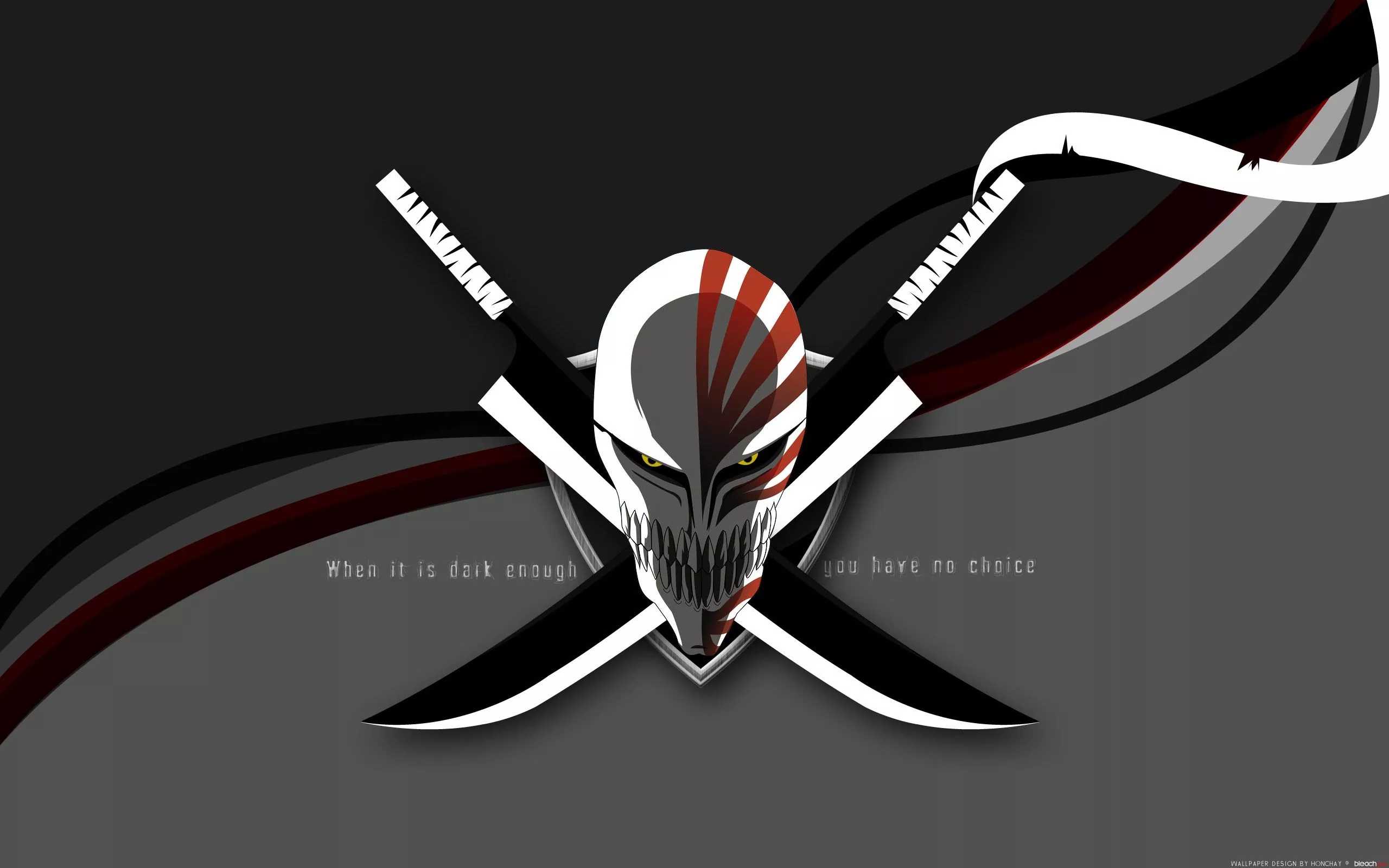 bleach, mask, swords Wallpaper, HD