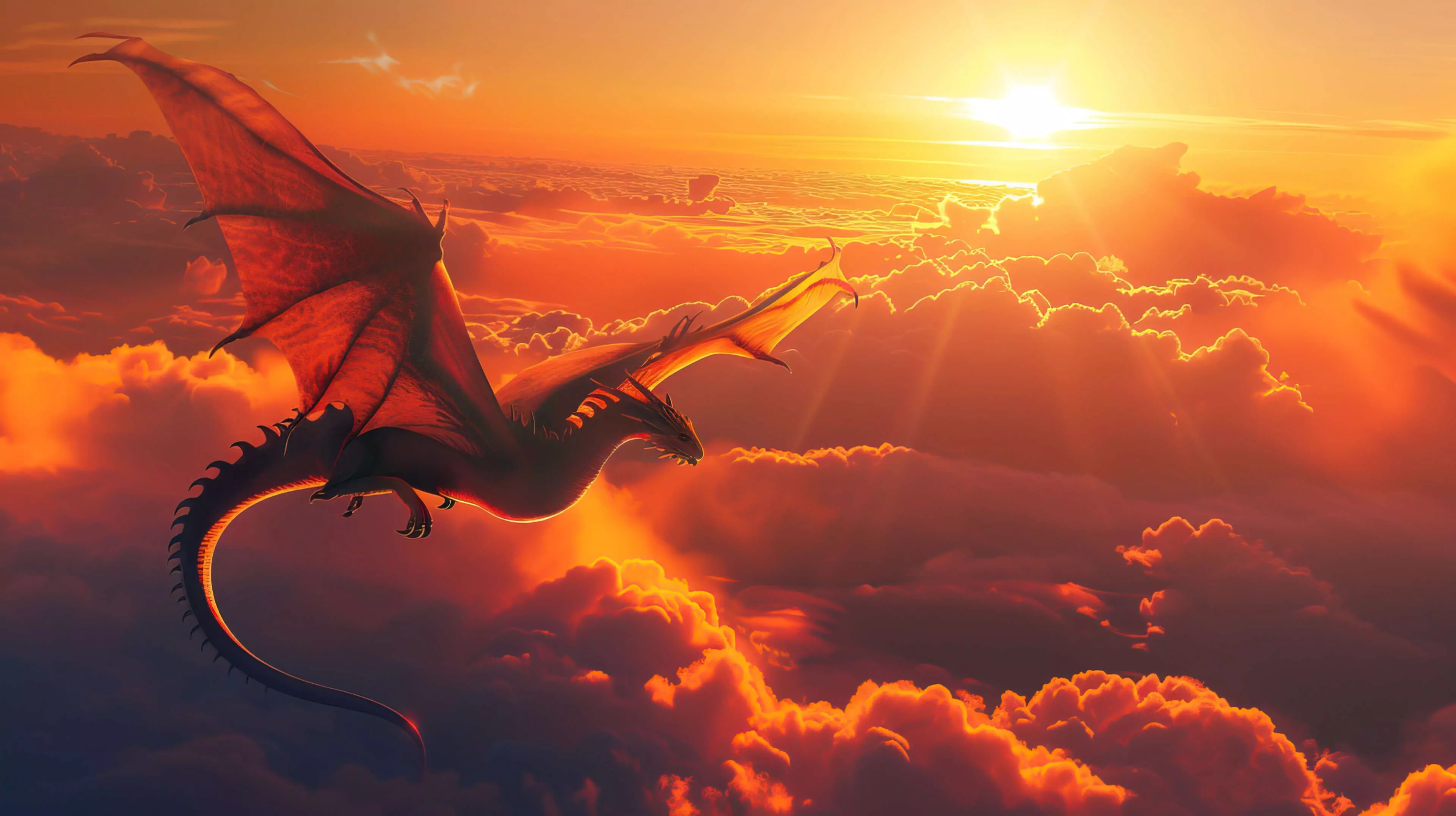 Cool Dragon Wallpaper, Free, 4k