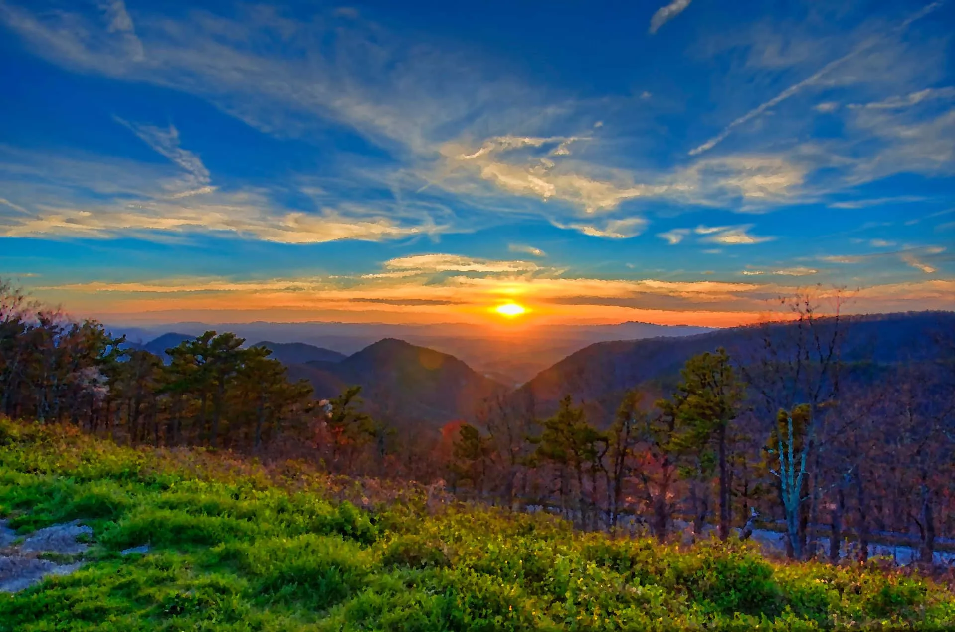Blue Ridge Mountains Wallpaper