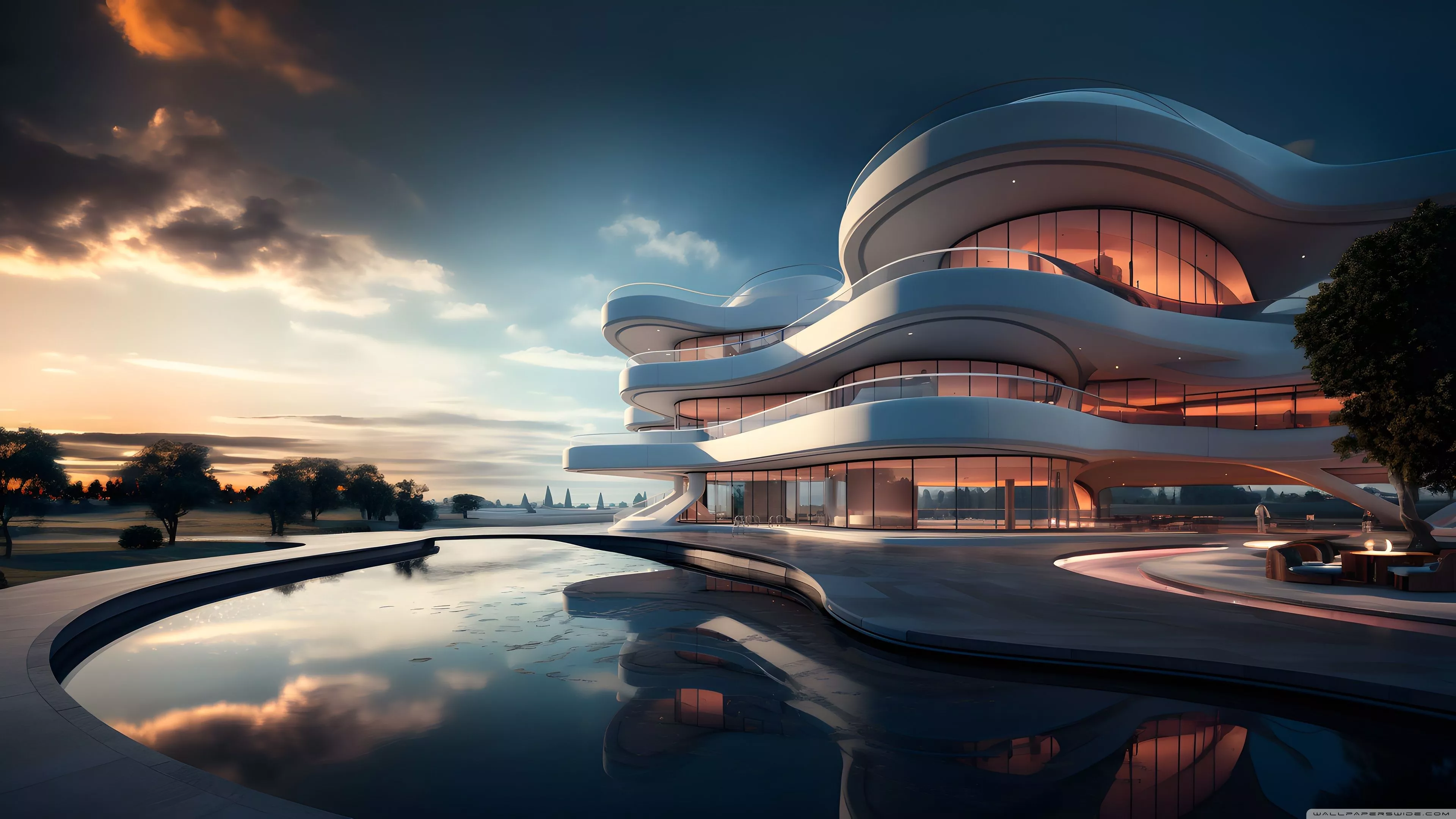 Luxury Architecture House Ultra HD