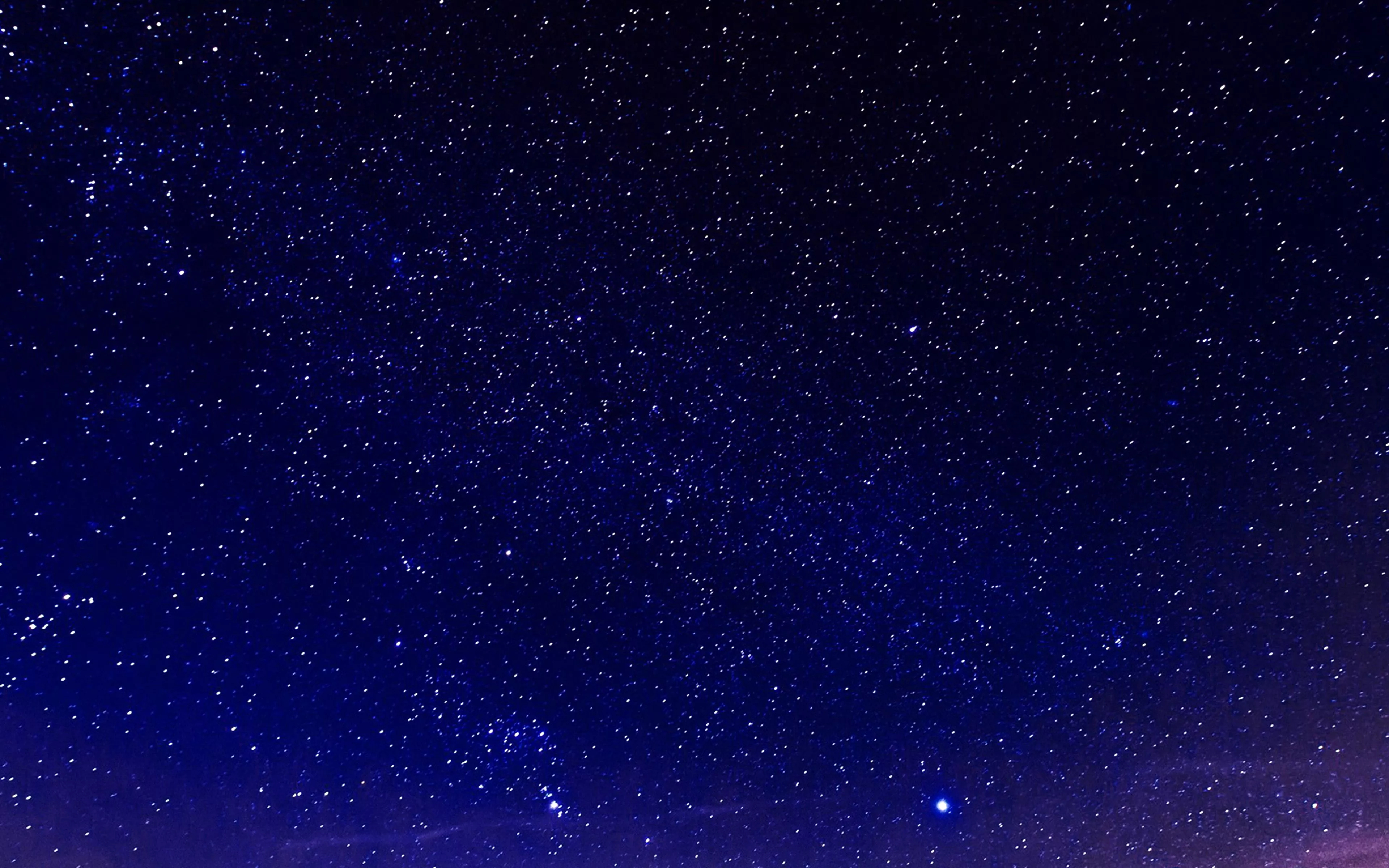 Space Sky Night Dark Nature Blue