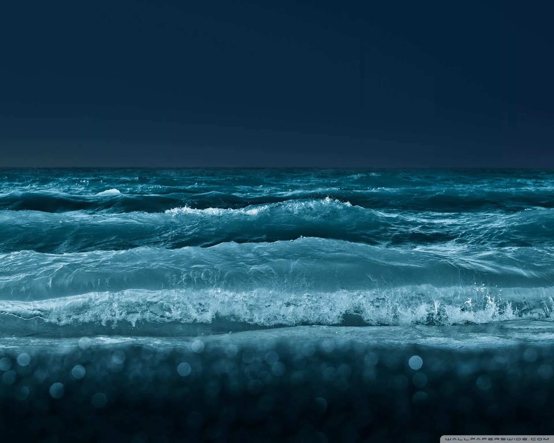 Sea At Night Ultra HD Wallpaper for 4K