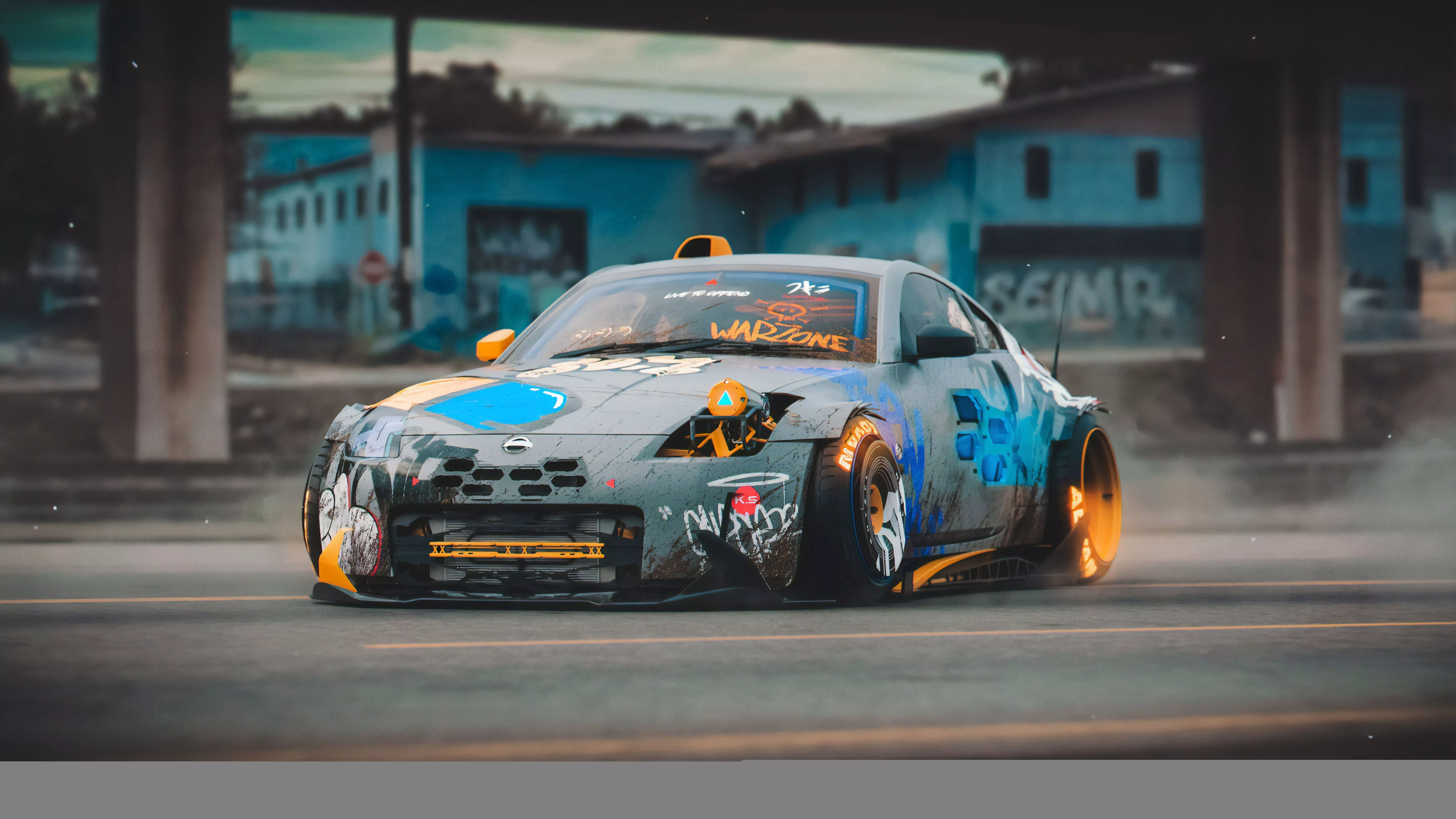 Nissan 370Z 4K 8K HD Cars Wallpaper