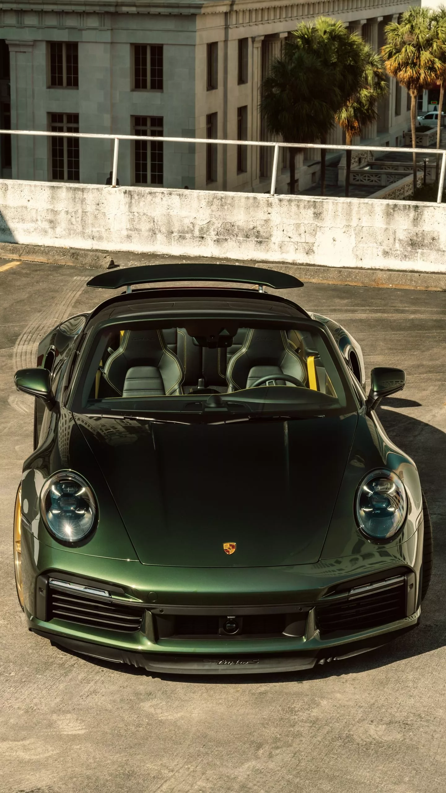 Vehicle Porsche 911 Turbo Phone Wallpaper