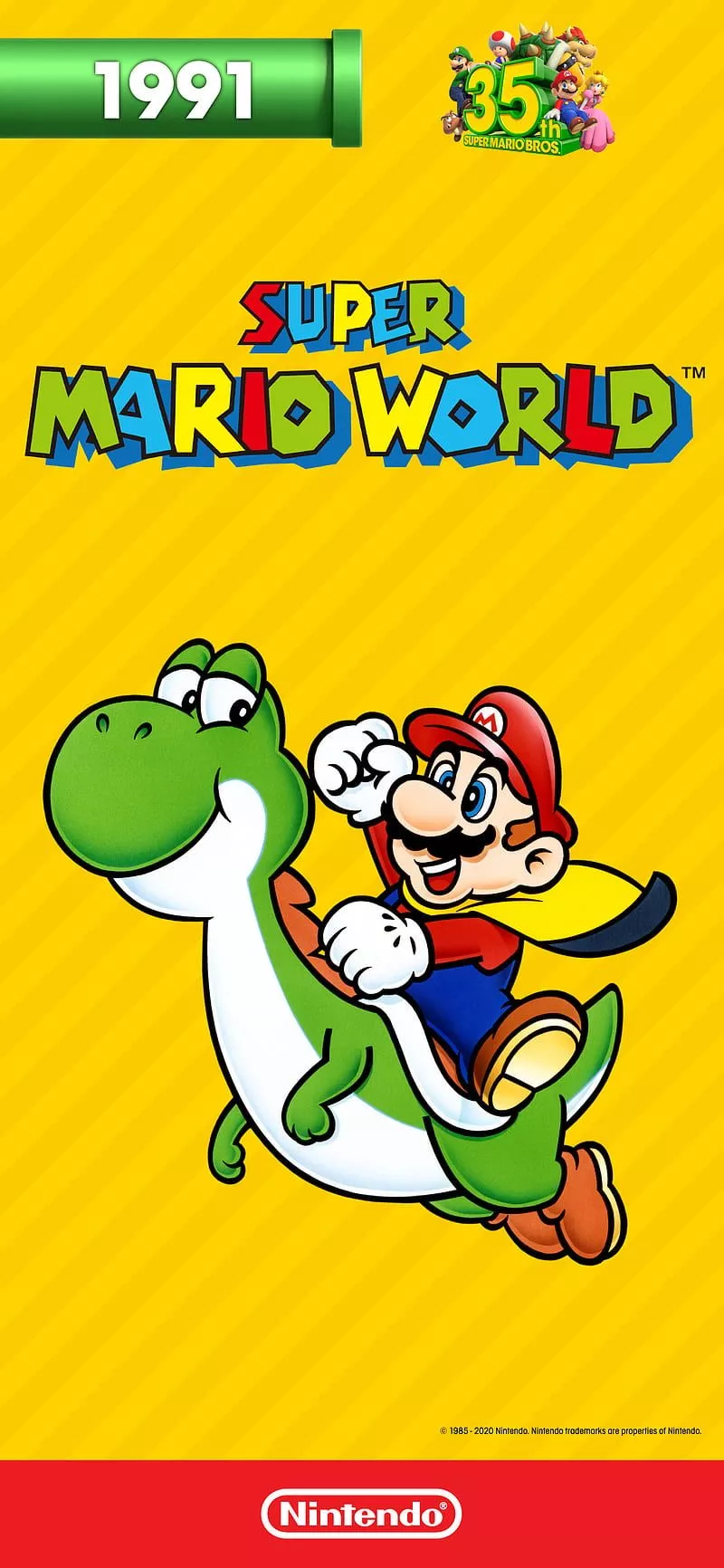 HD nintendo mario world wallpaper