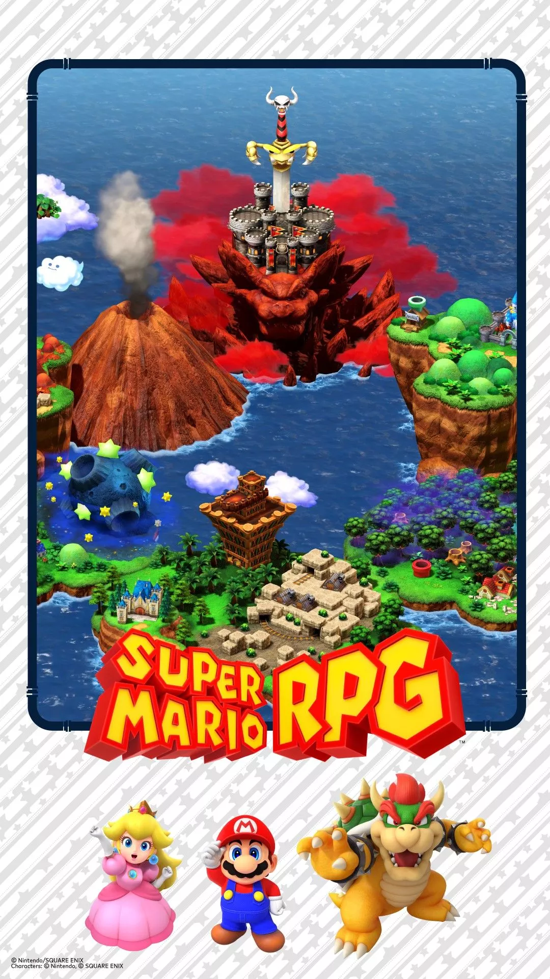 Wallpaper։ Super Mario RPG™, Nintendo