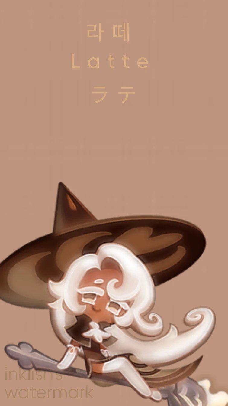 latte cookie wallpaper