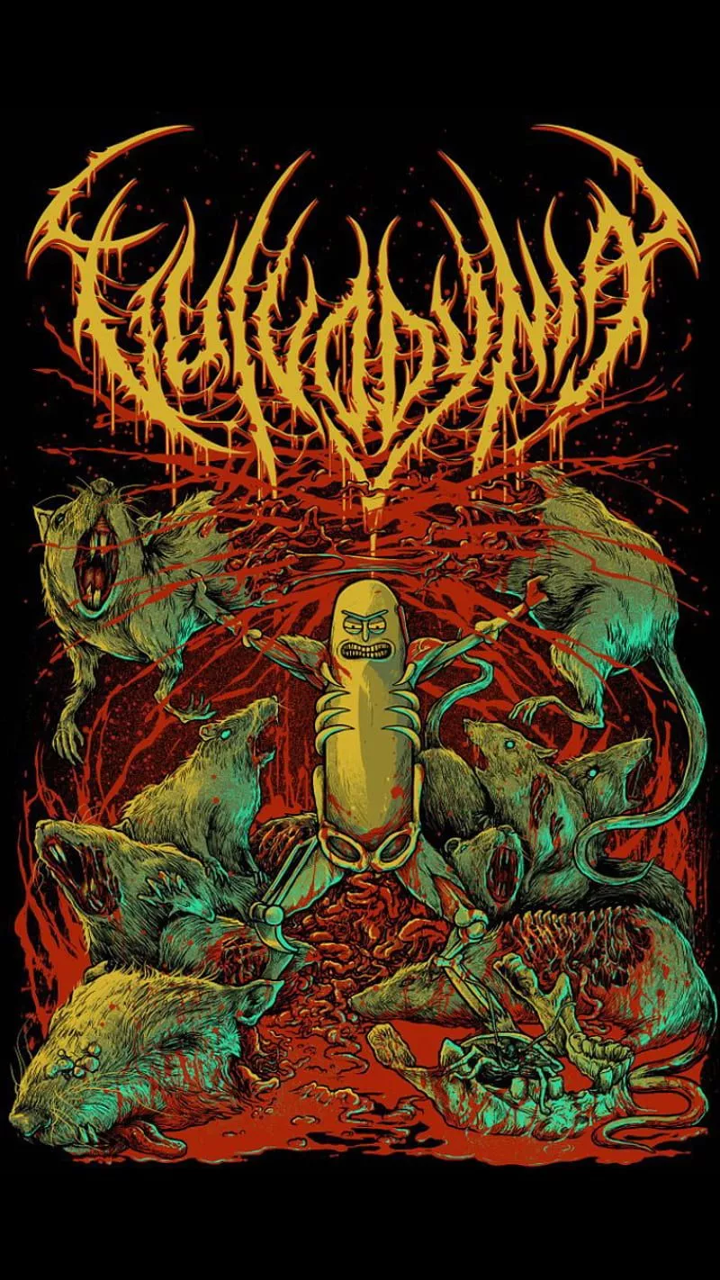 HD brutal death metal wallpaper