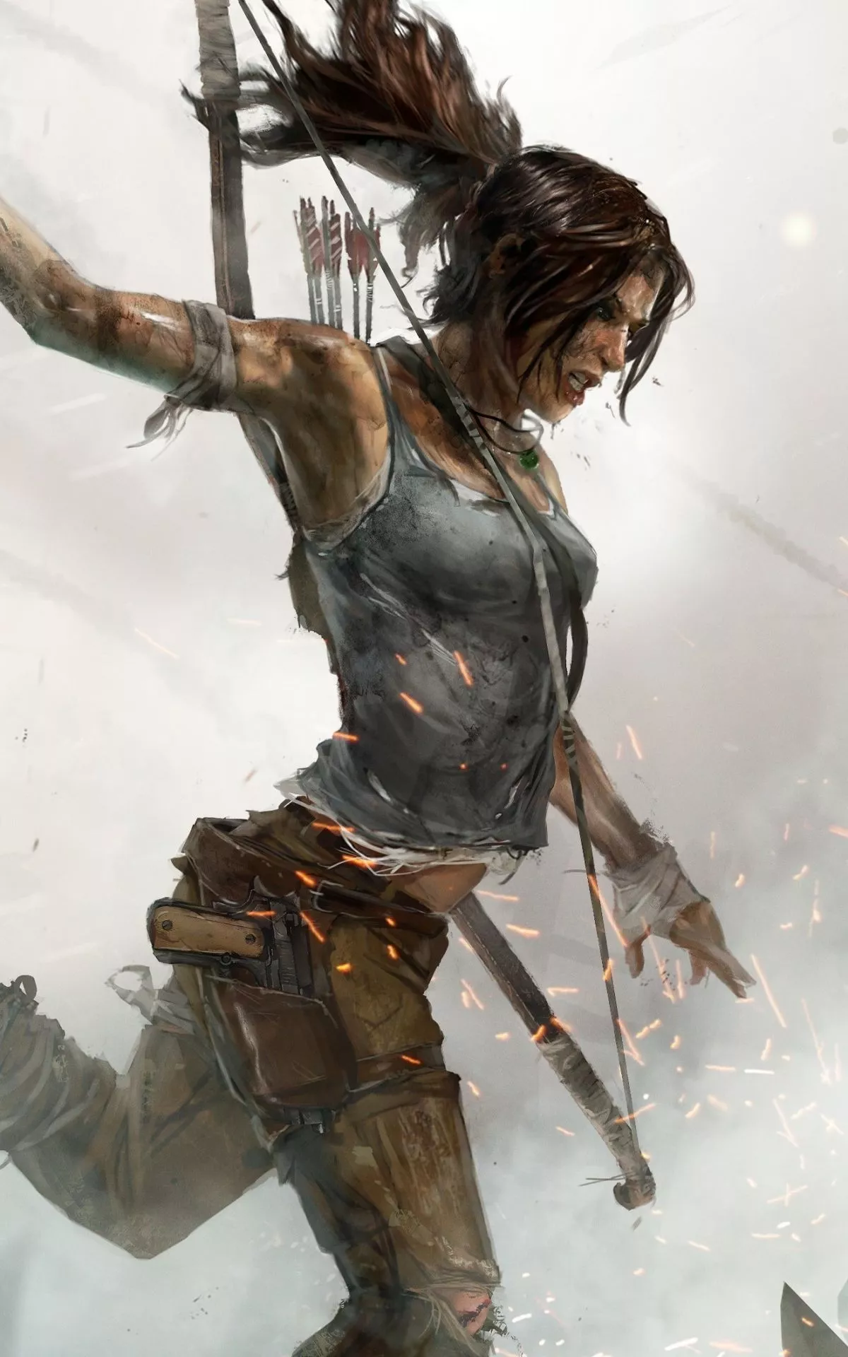The Tomb Raider Phone Wallpaper