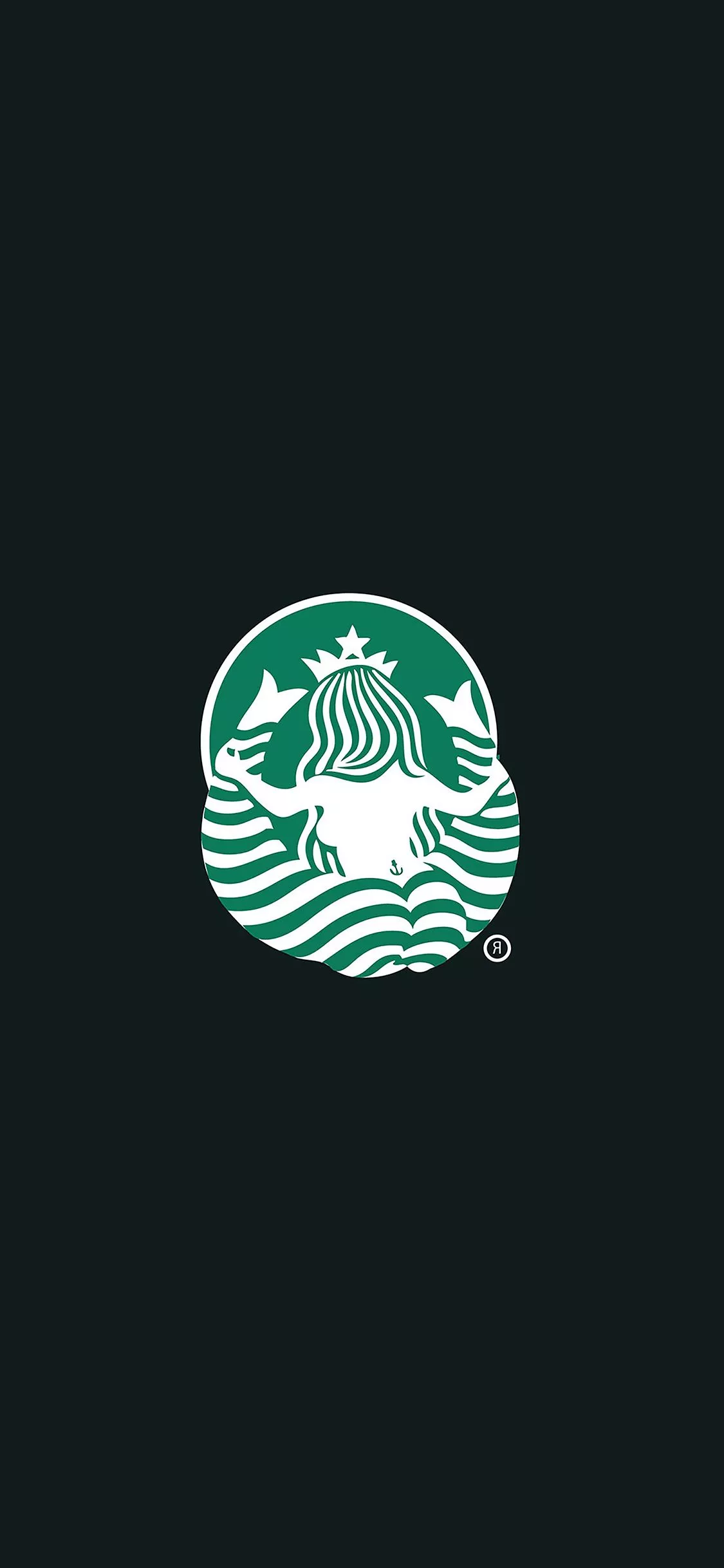 Back Of Starbucks Logo Art