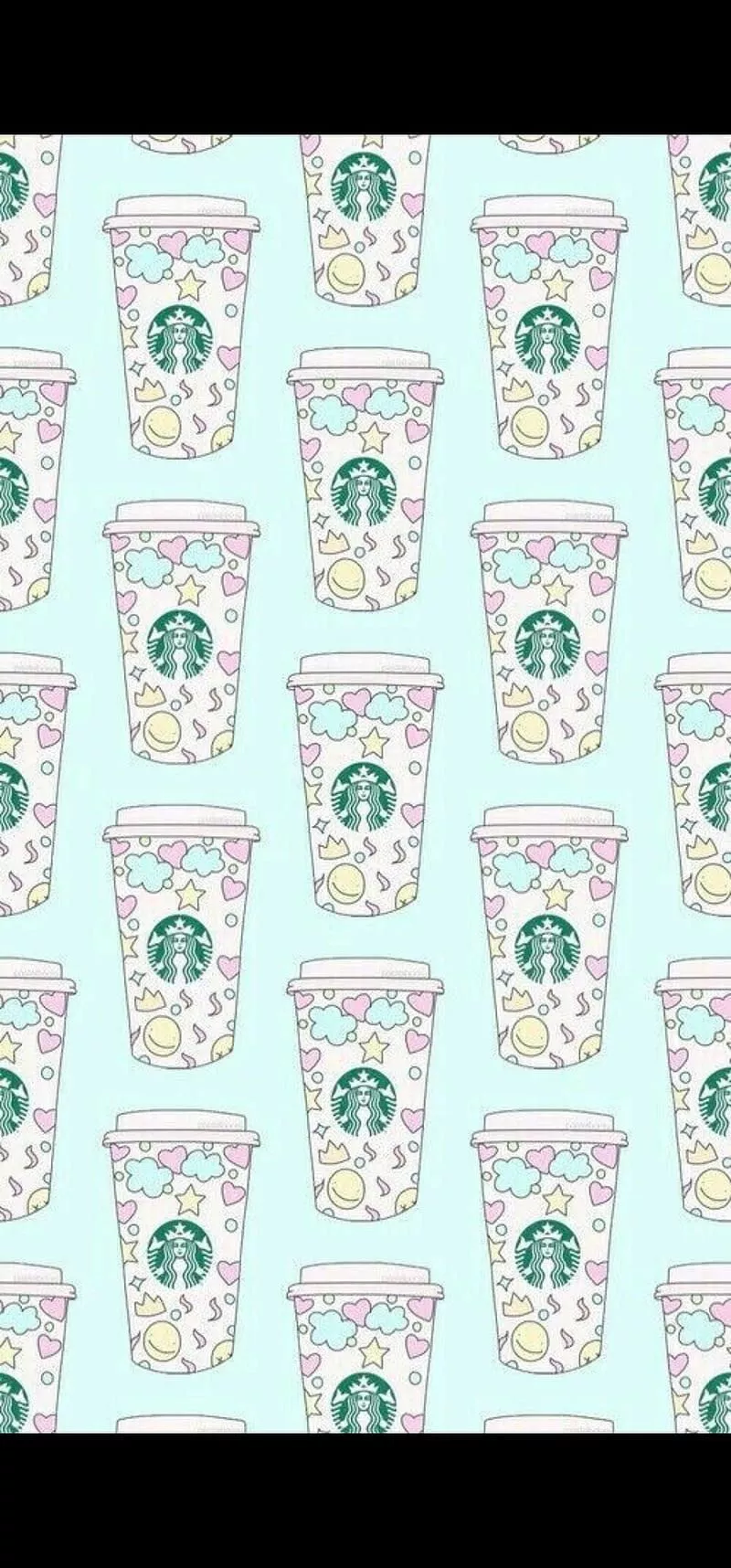 Starbucks, coffe, green, HD phone