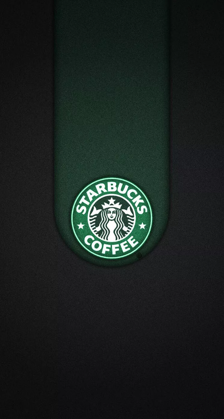 Starbucks logo. wallpaper.sc iPhone5s, SE
