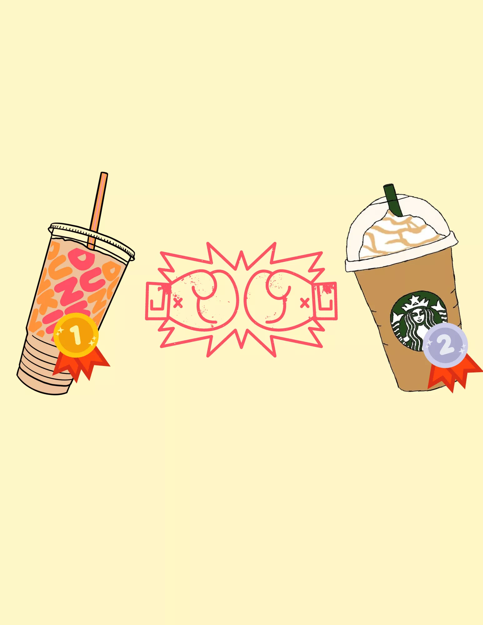 Dunkin' 'Dunks' on Starbucks'